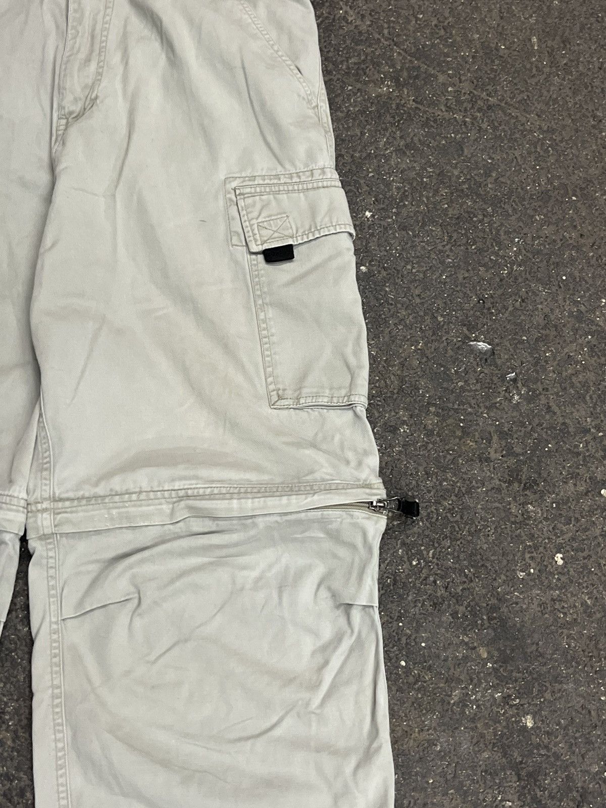 Vintage Y2k baggy fit multi pocket tactical cargo pants wide leg Size US 32 / EU 48 - 5 Thumbnail