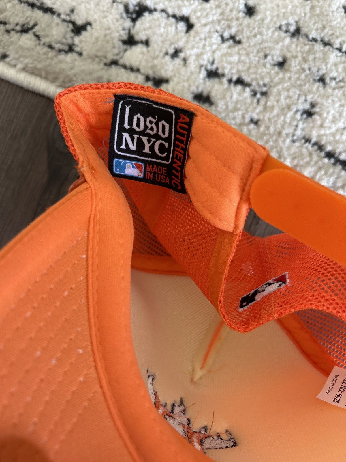 MLB LOSO NYC Houston Bones Trucker Size ONE SIZE - 4 Thumbnail