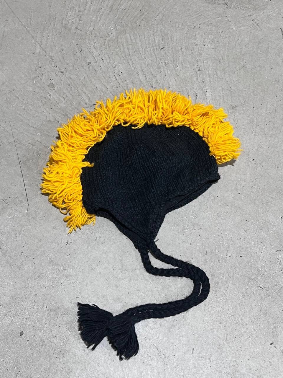 Japanese Brand Rare Vintage Y2K Trapped Punk Sunflower 🌻 Hat Winter Size ONE SIZE - 1 Thumbnail