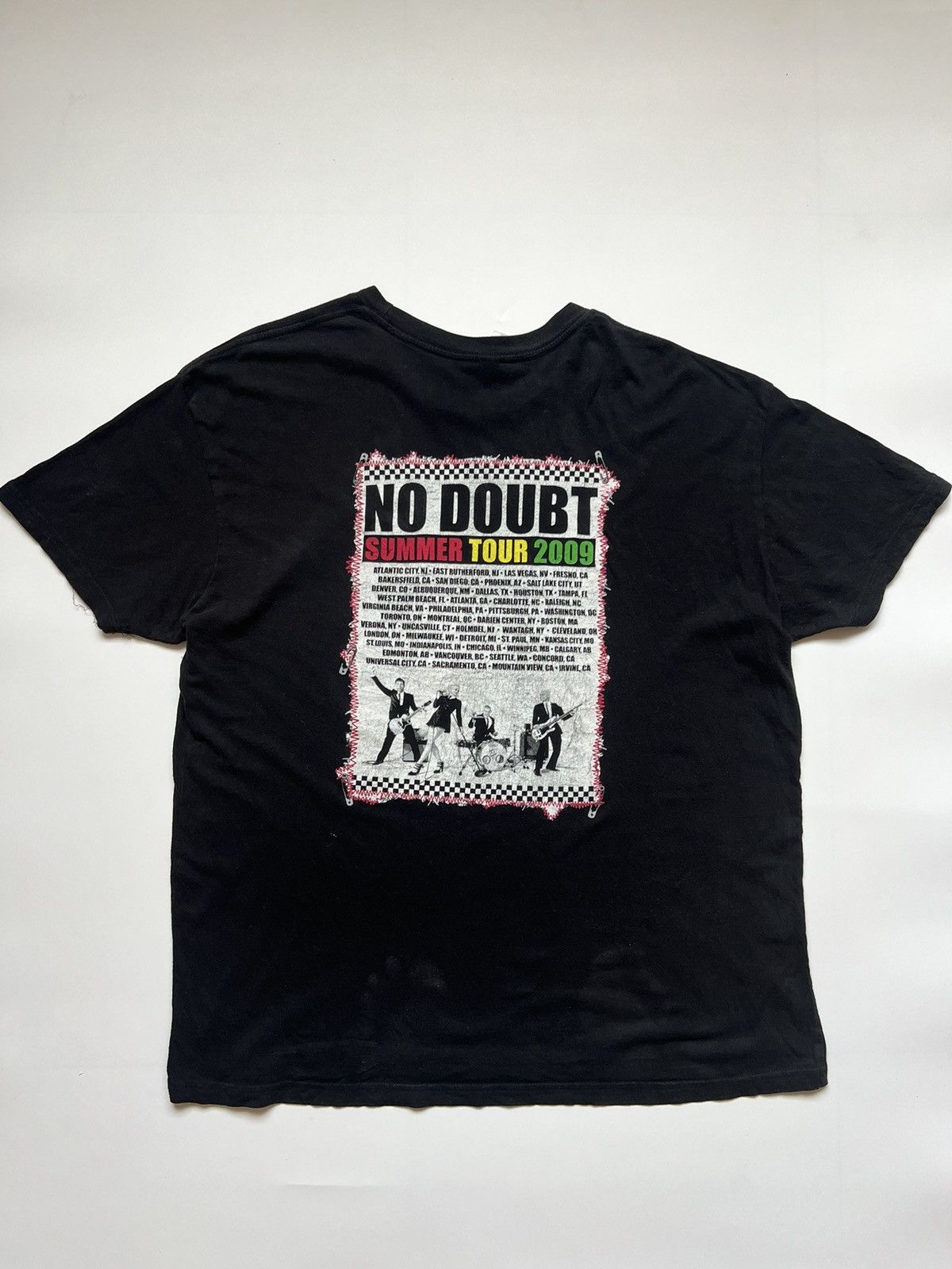 Band Tees Vintage No Doubt Summer Tour 2009 Band Tees Size US XL / EU 56 / 4 - 1 Thumbnail