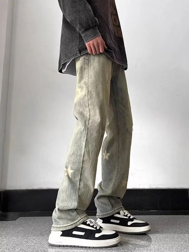 Japanese Brand Washed vintage straight leg jeans Size US 32 / EU 48 - 4 Thumbnail