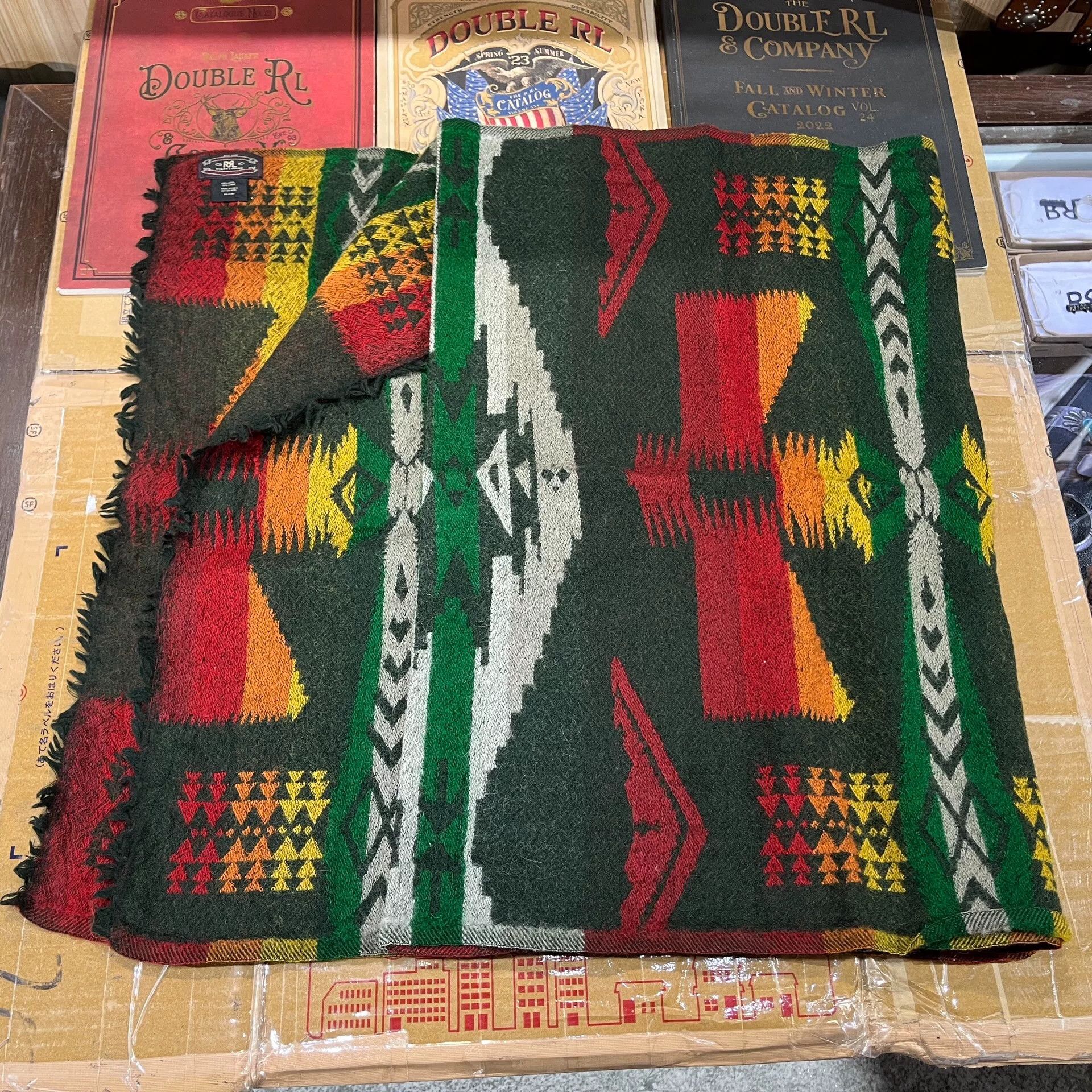 RRL Ralph Lauren RRL Wool Scarf by Ralph Lauren Size ONE SIZE - 1 Thumbnail