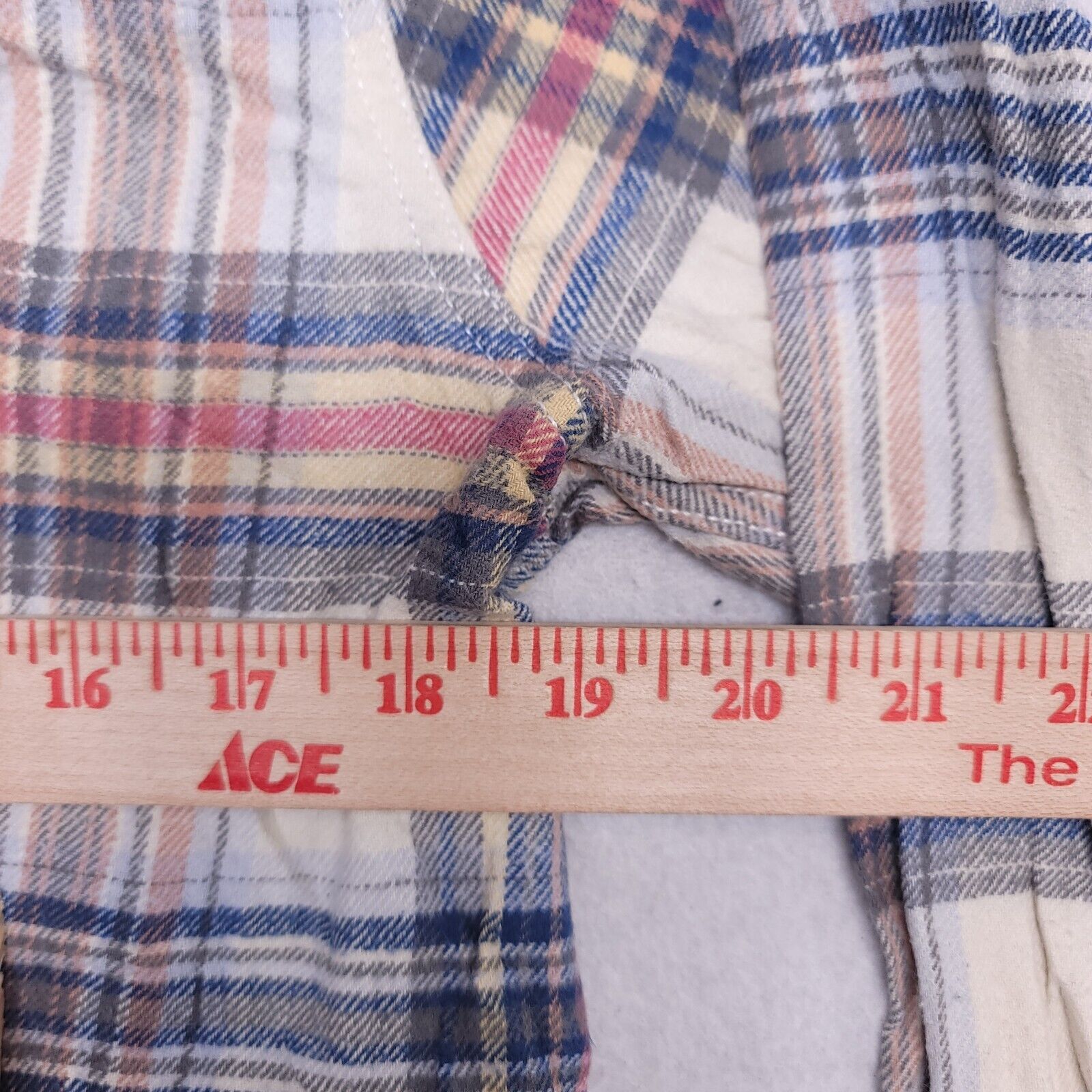 Pacsun PacSun Casual Button Up Hoodie Mens Size Large L Beige Blue Size US L / EU 52-54 / 3 - 8 Thumbnail