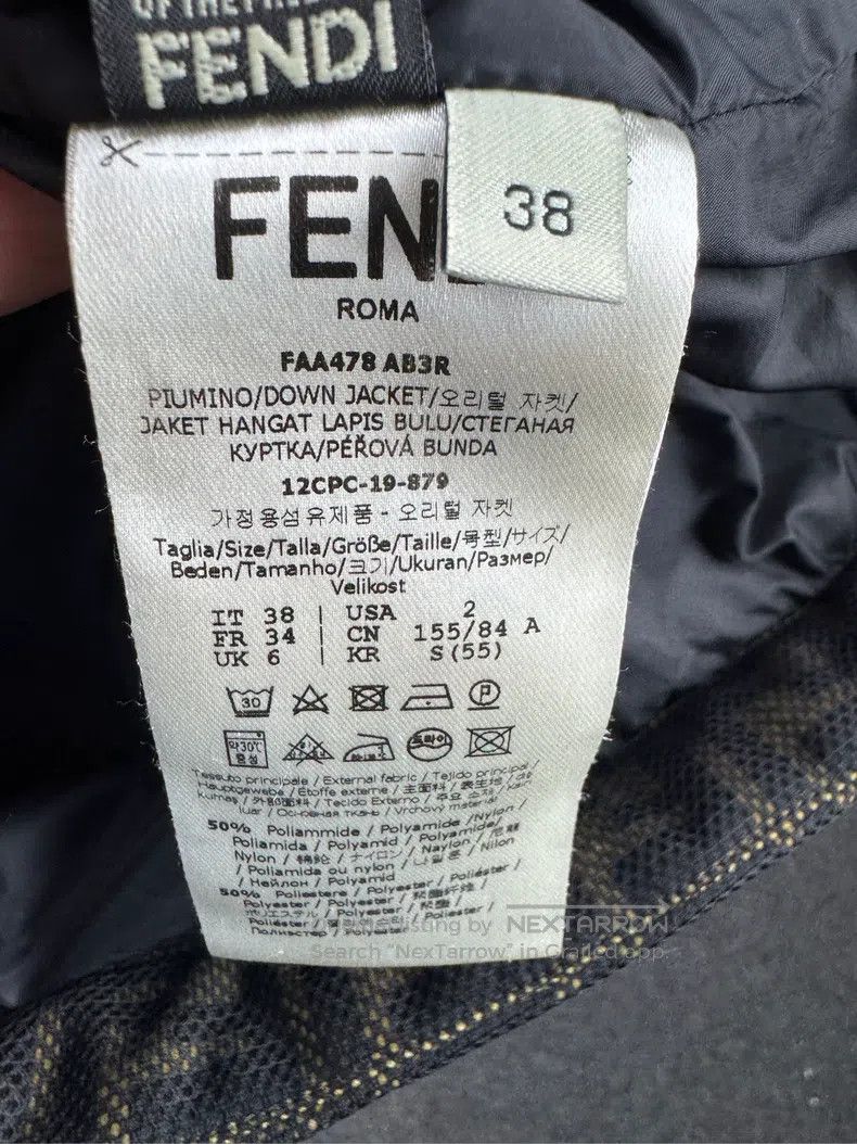 Fendi Fendi All-over print double-F mesh coat Size XXS / US 00 / IT 34 - 8 Thumbnail