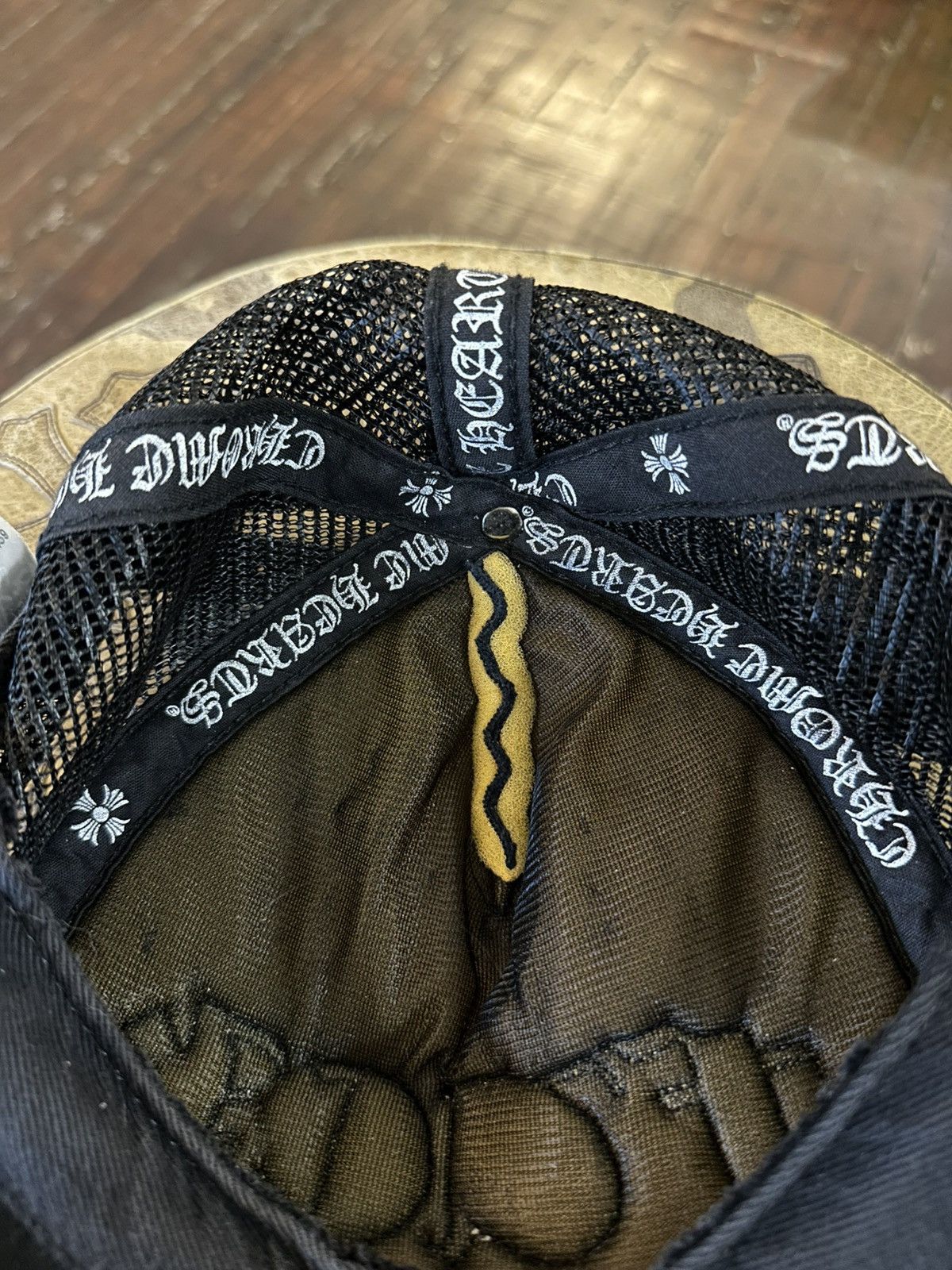 Chrome Hearts CHROME HEARTS FUCK PATCH TRUCKET HAT Size ONE SIZE - 4 Thumbnail