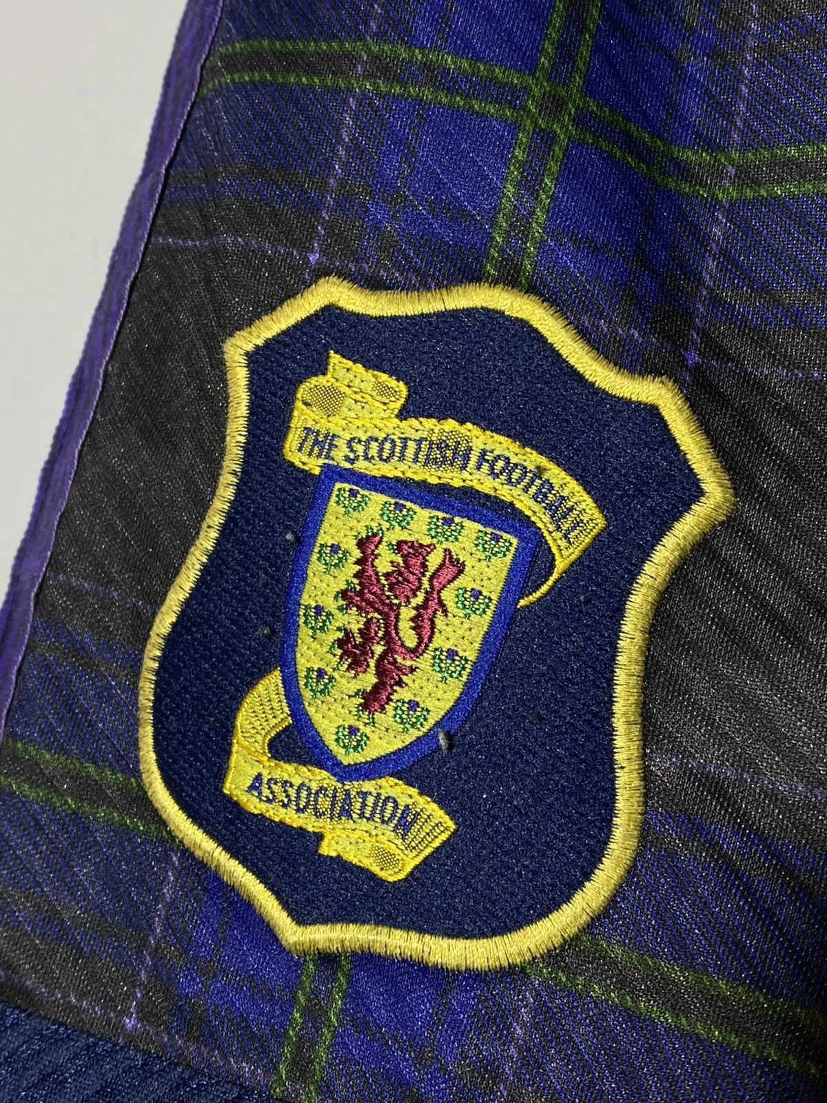 Umbro Vintage 90s Umbro Scotland National Team Rare Shorts Size US 32 / EU 48 - 10 Thumbnail