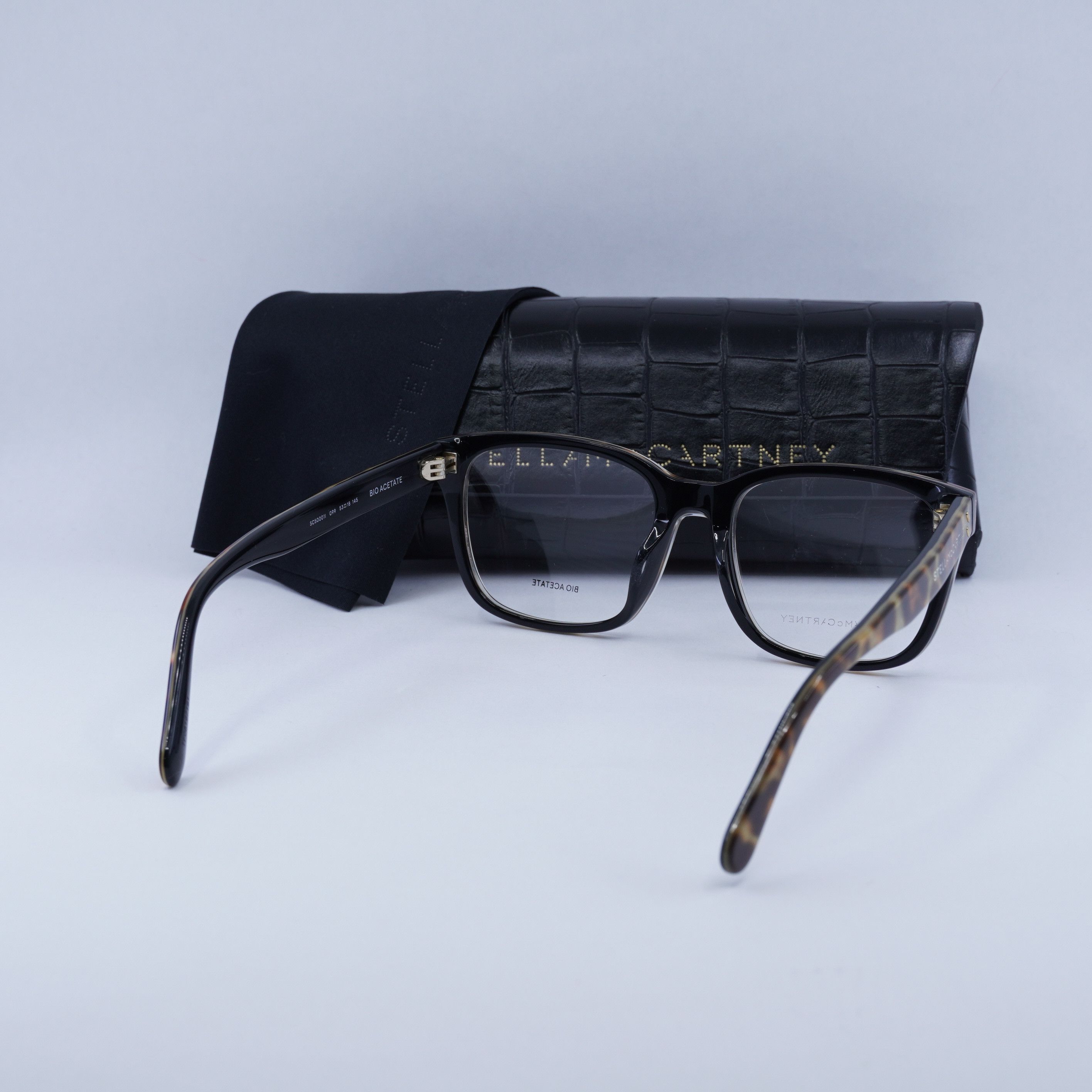 Stella McCartney Stella McCartney SC50001I 099 Eyeglasses Size ONE SIZE - 8 Thumbnail