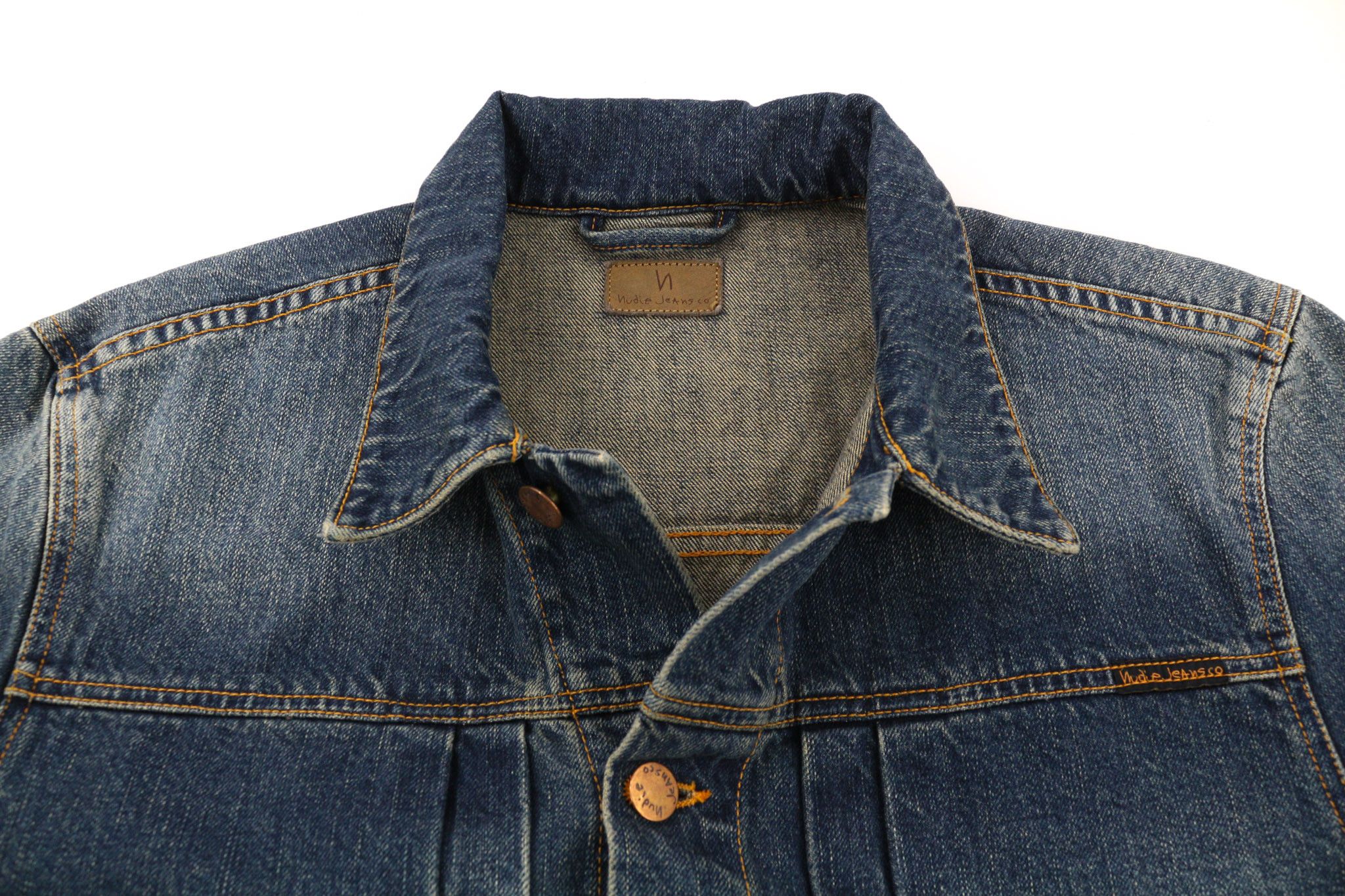 Nudie Jeans SONNY BLUE FRIEND M Washed Blue Denim Jacket 80786 Size US M / EU 48-50 / 2 - 4 Thumbnail