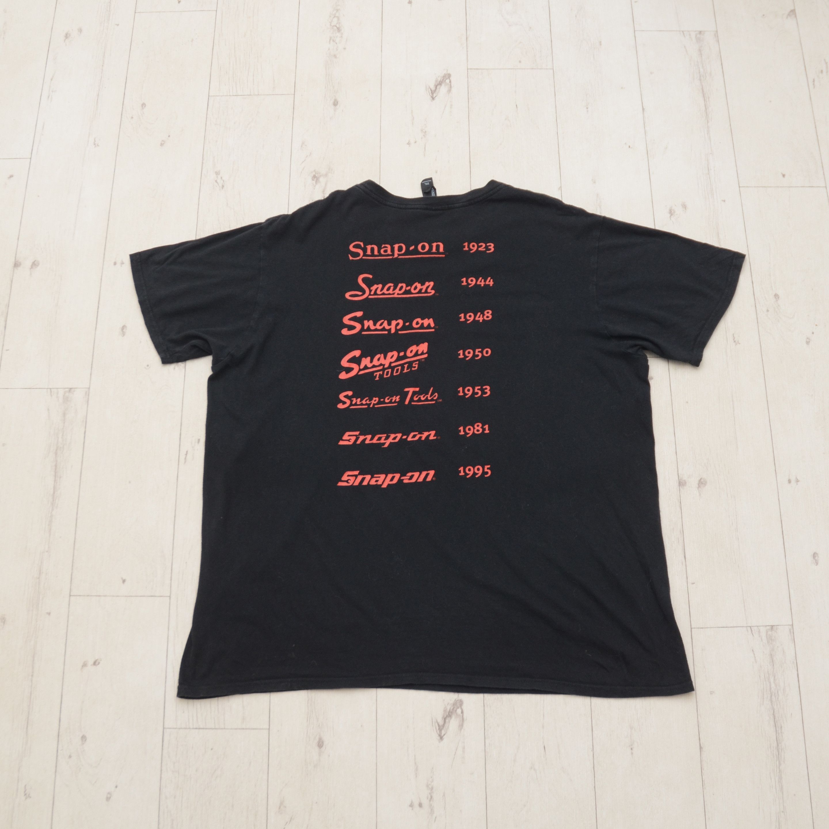 Hanes × Vintage Snap On Tools Hanes 2XL-XL T-Shirt Vintage 100th Anni Logo Size US XXL / EU 58 / 5 - 8 Thumbnail