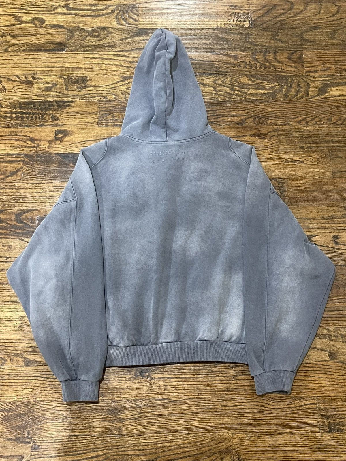 Other Berlinc SunFaded Grey Zip Up Hoodie Size US L / EU 52-54 / 3 - 2 Thumbnail