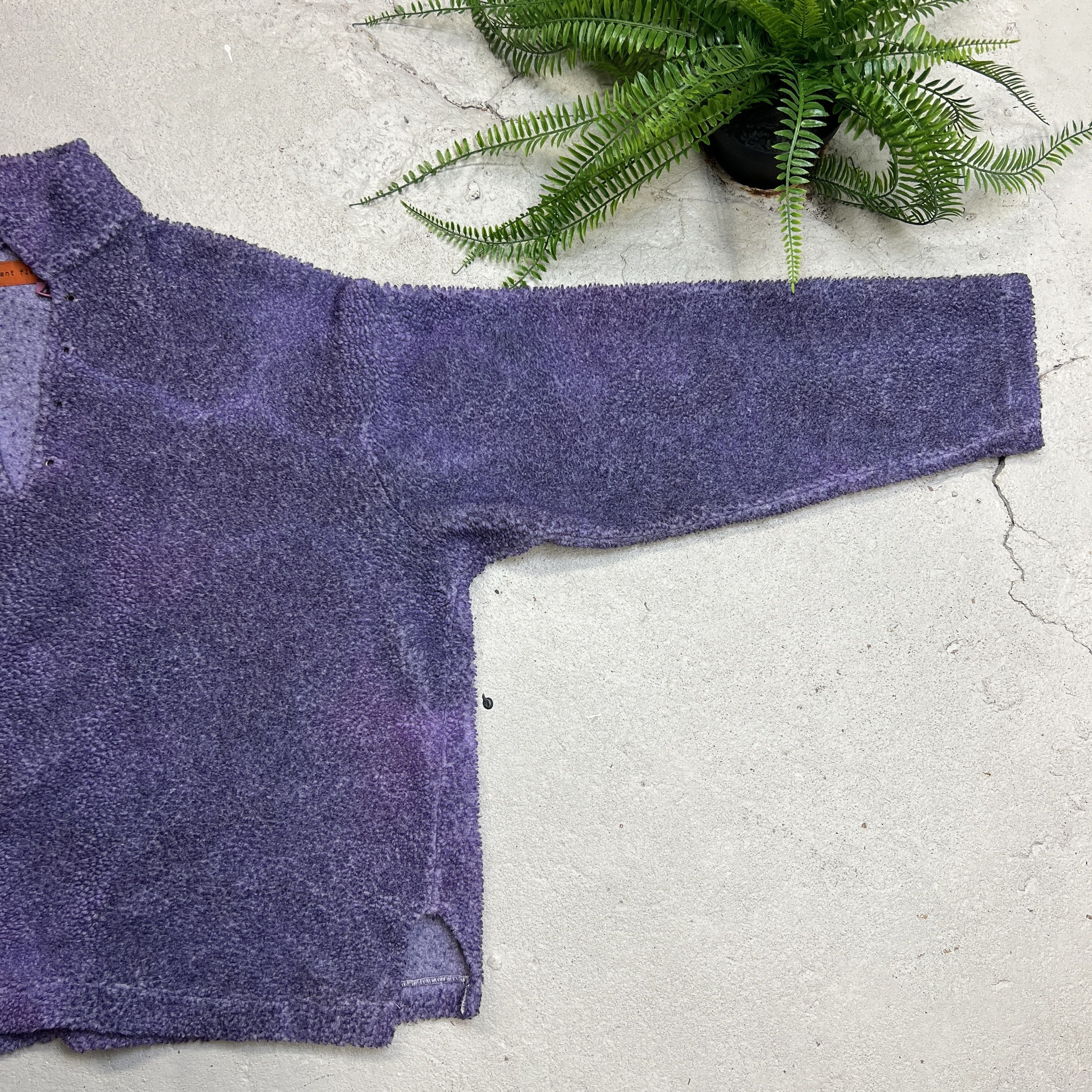 Cactus Plant Flea Market CPFM Purple Grape Cowboy Pullover Fleece Size US XL / EU 56 / 4 - 3 Thumbnail