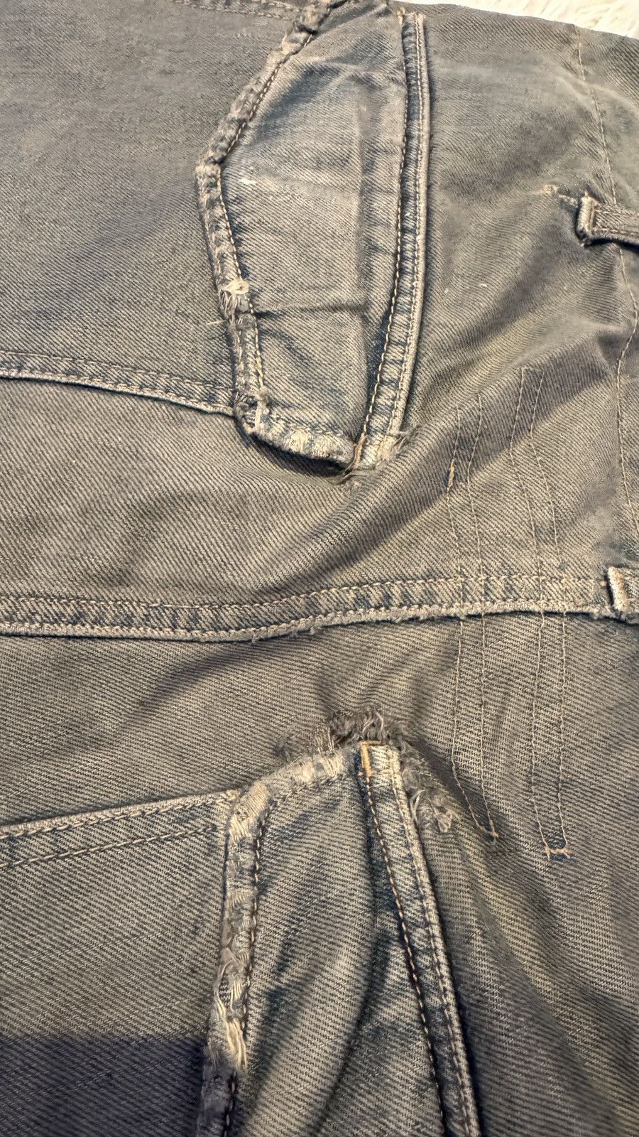 Rick Owens Rick Owens DRKSHDW Double Layer Aircut FW 2006 Size US 31 - 5 Thumbnail