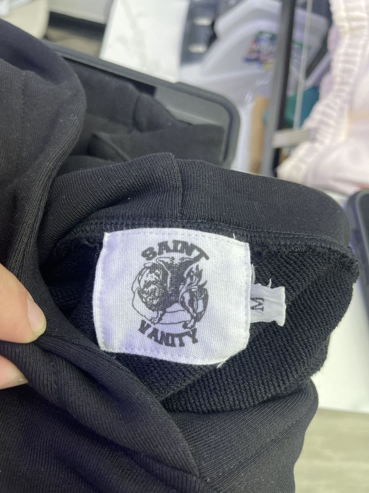 Saint Vanity Saint Vanity angel hoodie black Size US M / EU 48-50 / 2 - 3 Thumbnail