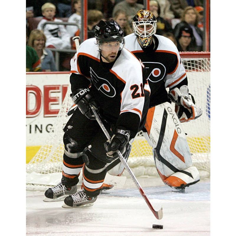 Ccm × NHL FORSBERG Philadelphia Flyers 2000s CCM jersey L hockey vtg Size US L / EU 52-54 / 3 - 8 Thumbnail