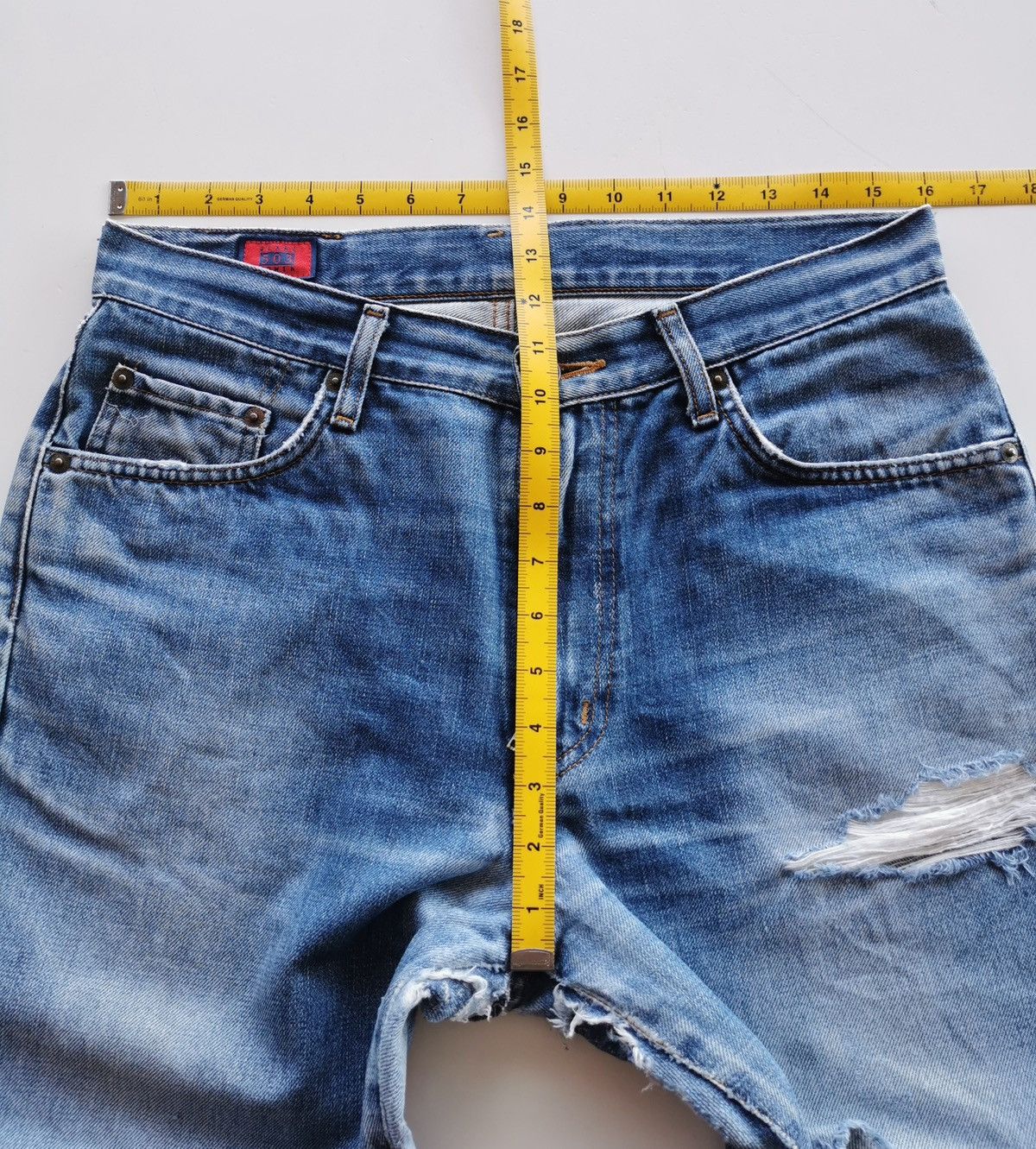 Edwin Ripped Edwin 503 Denim Jeans Size US 32 / EU 48 - 10 Thumbnail