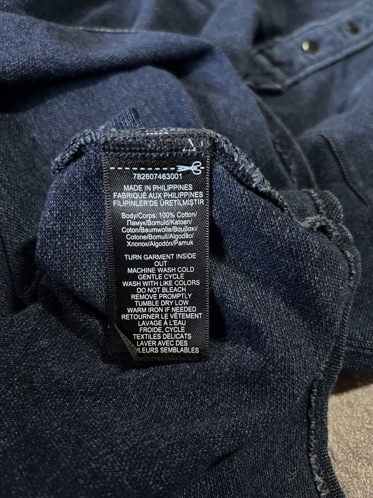 RRL Ralph Lauren RARE Vintage RRL Double Ralph Lauren Polo Long Sleeve Dyed Size US L / EU 52-54 / 3 - 5 Thumbnail