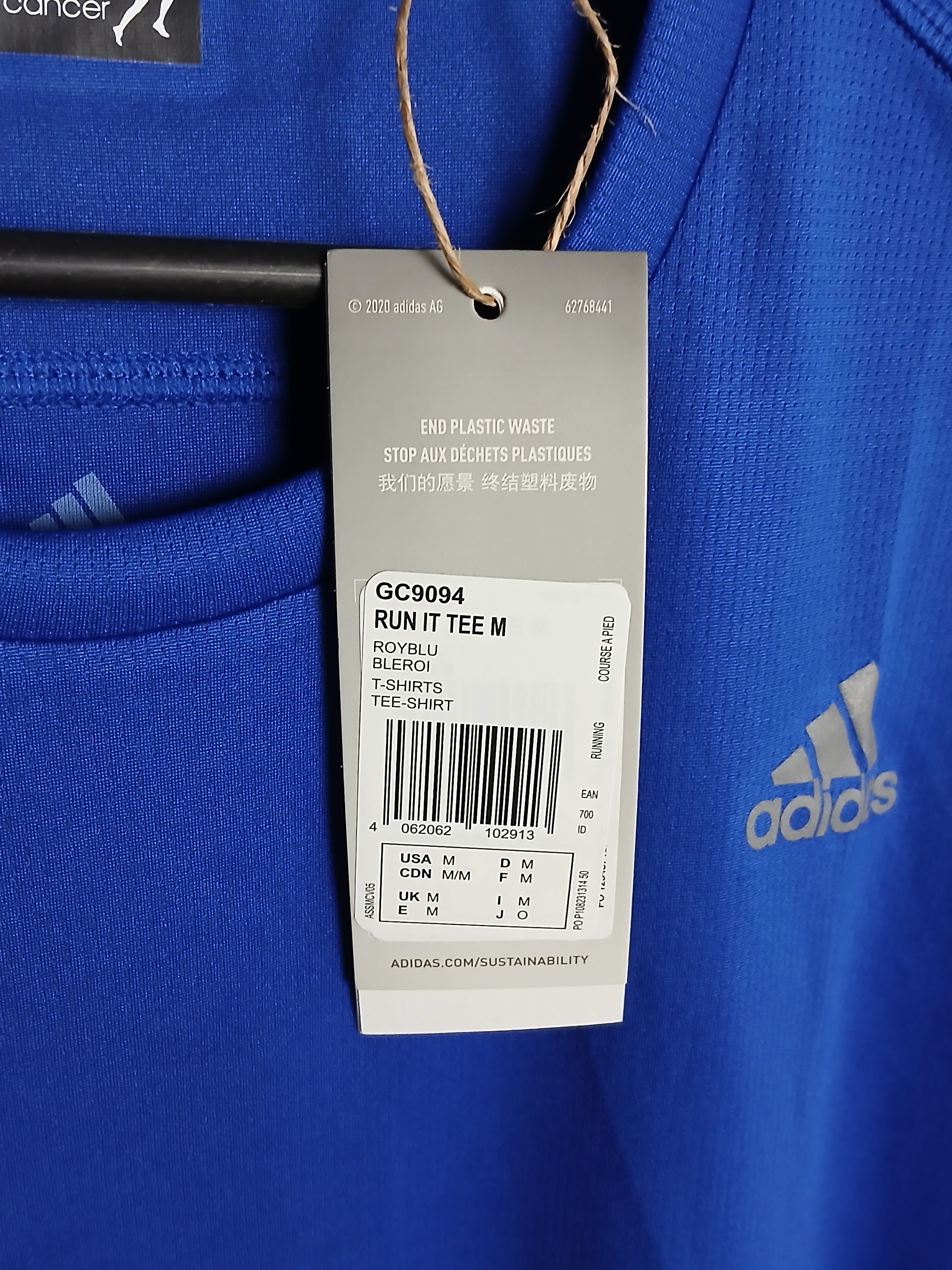 Adidas New Adidas Running Training T-Shirt Size US M / EU 48-50 / 2 - 8 Thumbnail