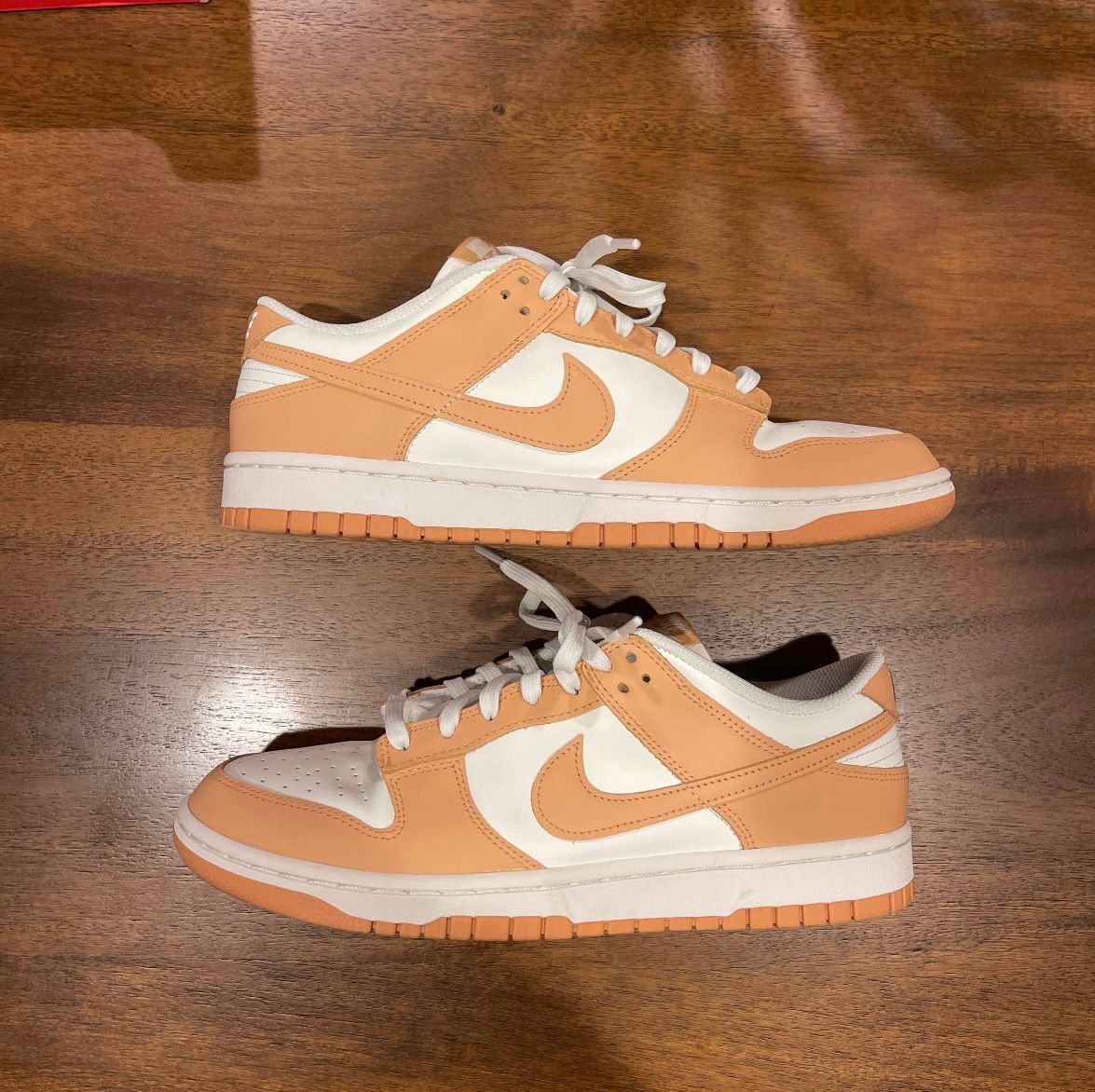 Pre-owned Nike Dunk Low ‘harvest Moon' Shoes In Brown