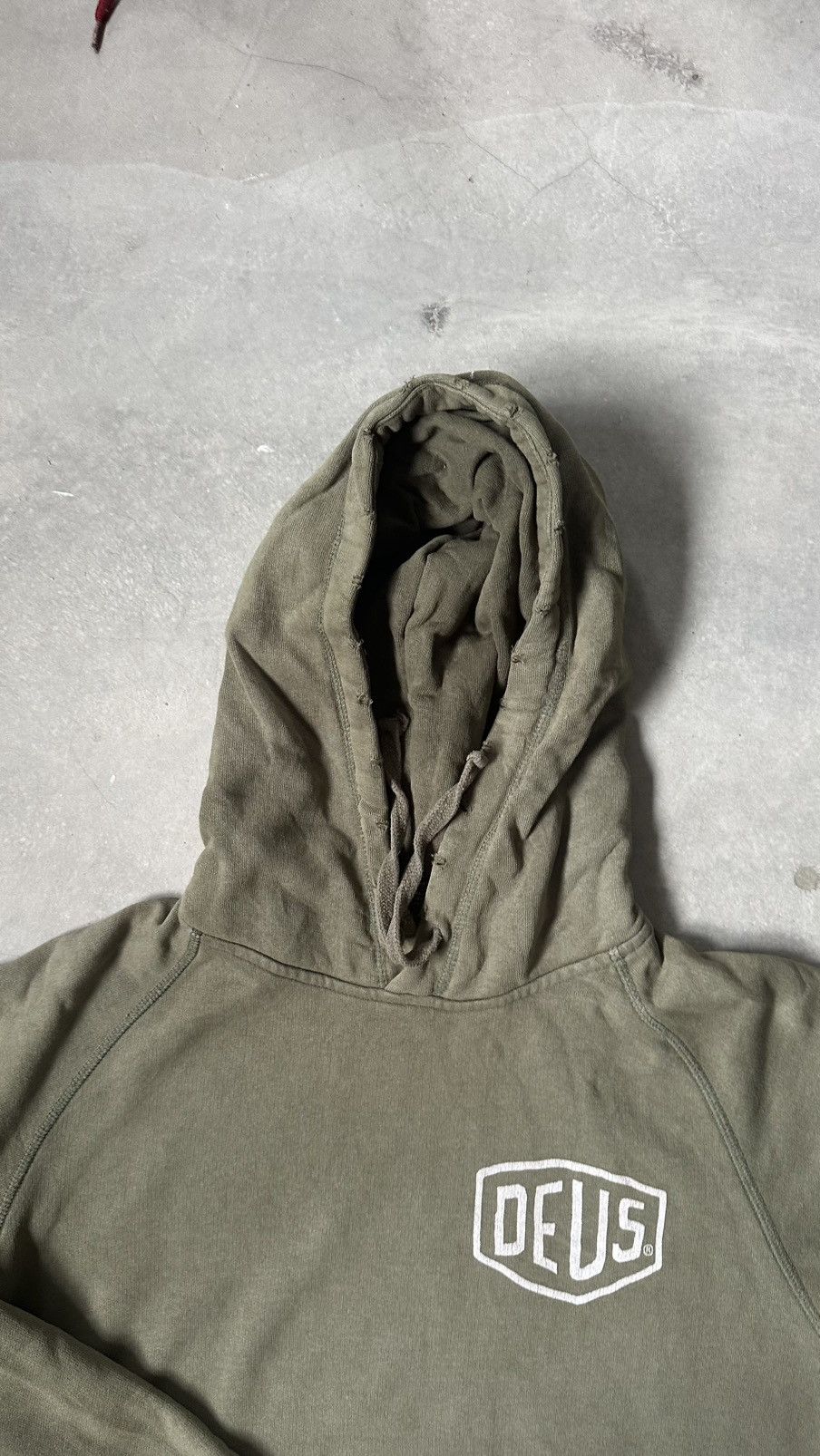 Vintage VINTAGE DEUS EX MACHINA DISTRESSED HOODIE Size US M / EU 48-50 / 2 - 6 Thumbnail