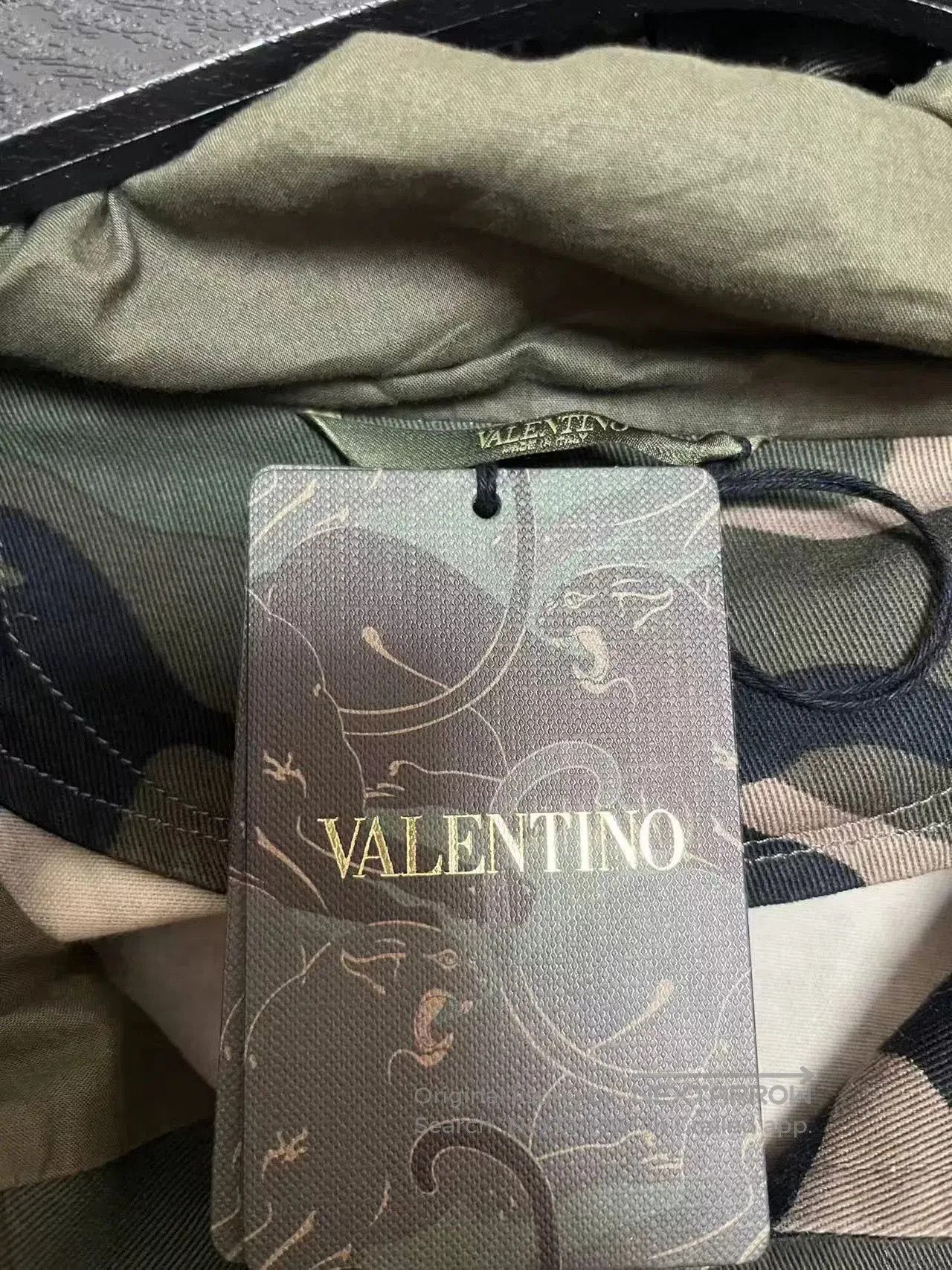 Valentino Valentino Windbreaker with Unique Camouflage Print. Size US XXL / EU 58 / 5 - 3 Thumbnail