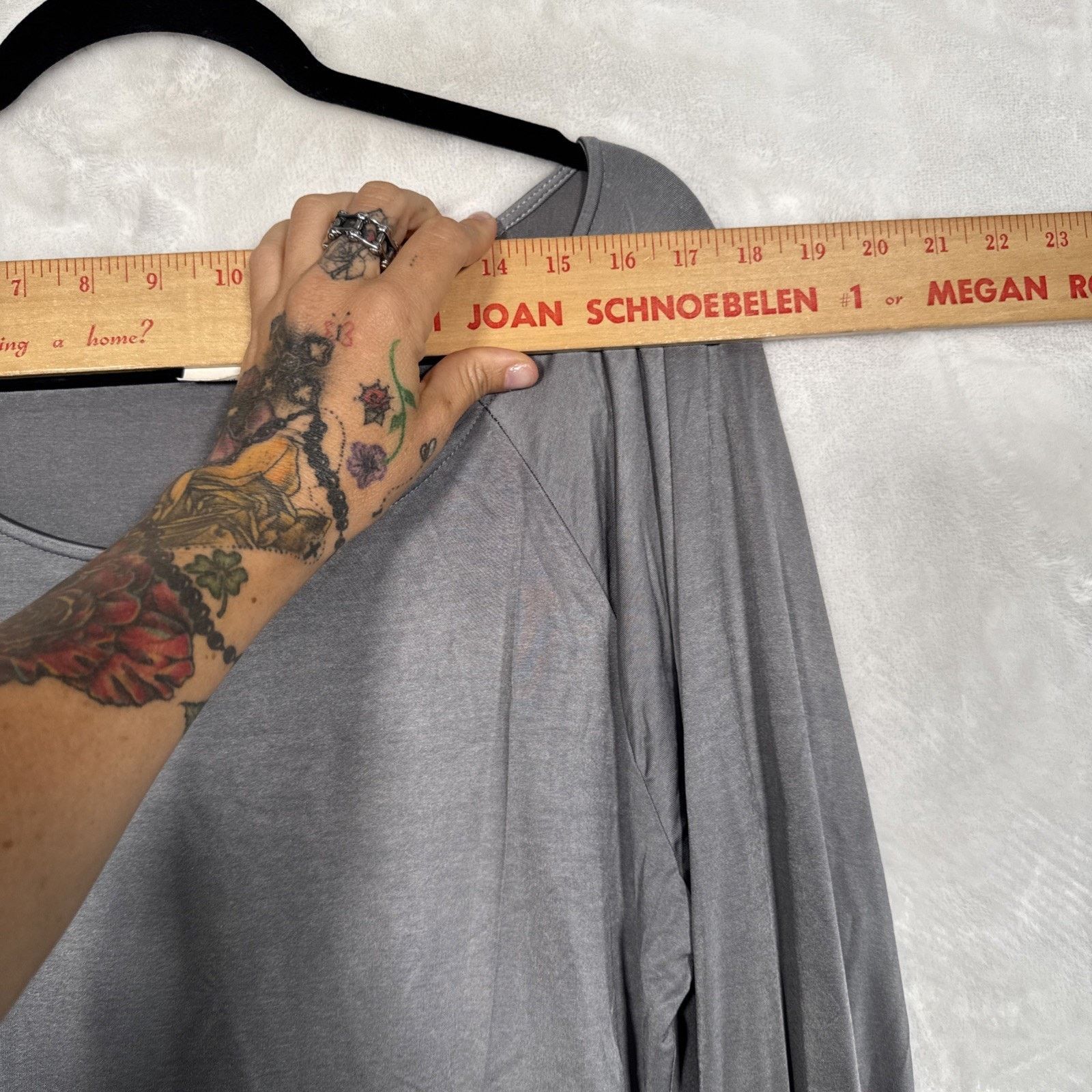 Boston Proper Sm Boston Proper Silver Long Top/Bodycon Dress Rhinestone Size S / US 4 / IT 40 - 5 Thumbnail