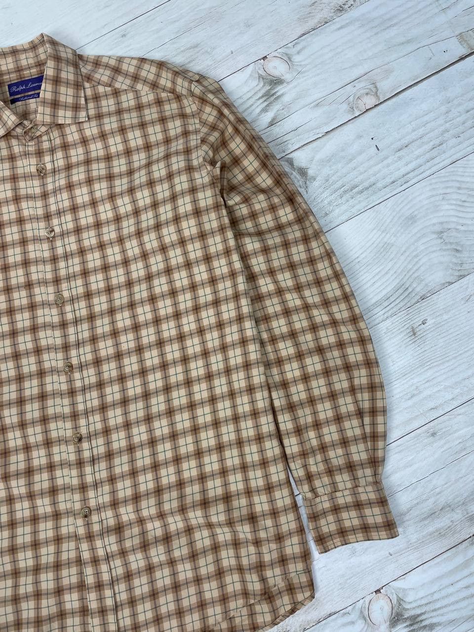 Ralph Lauren Purple Label Polo Ralph Lauren Purple Label Shirt Button Up Check Size US XL / EU 56 / 4 - 5 Thumbnail