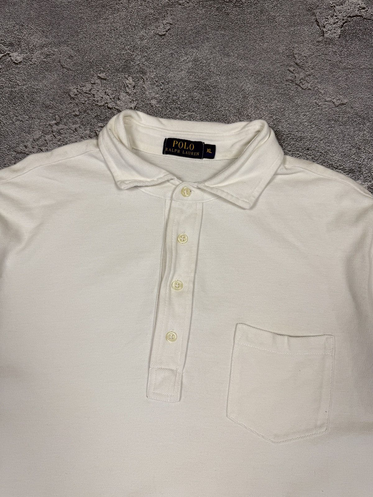 Polo Ralph Lauren × Vintage Vintage Polo Ralph Lauren Rugby Shirt Long Sleeve Size US XL / EU 56 / 4 - 4 Thumbnail