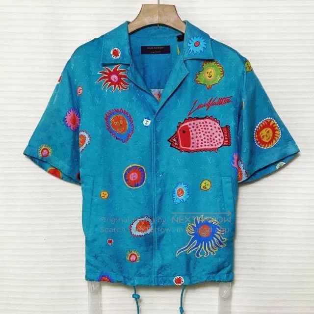 Louis Vuitton LV x Yayoi Kusama SS23 Face Print Shirt. Size US XS / EU 42 / 0 - 1 Thumbnail