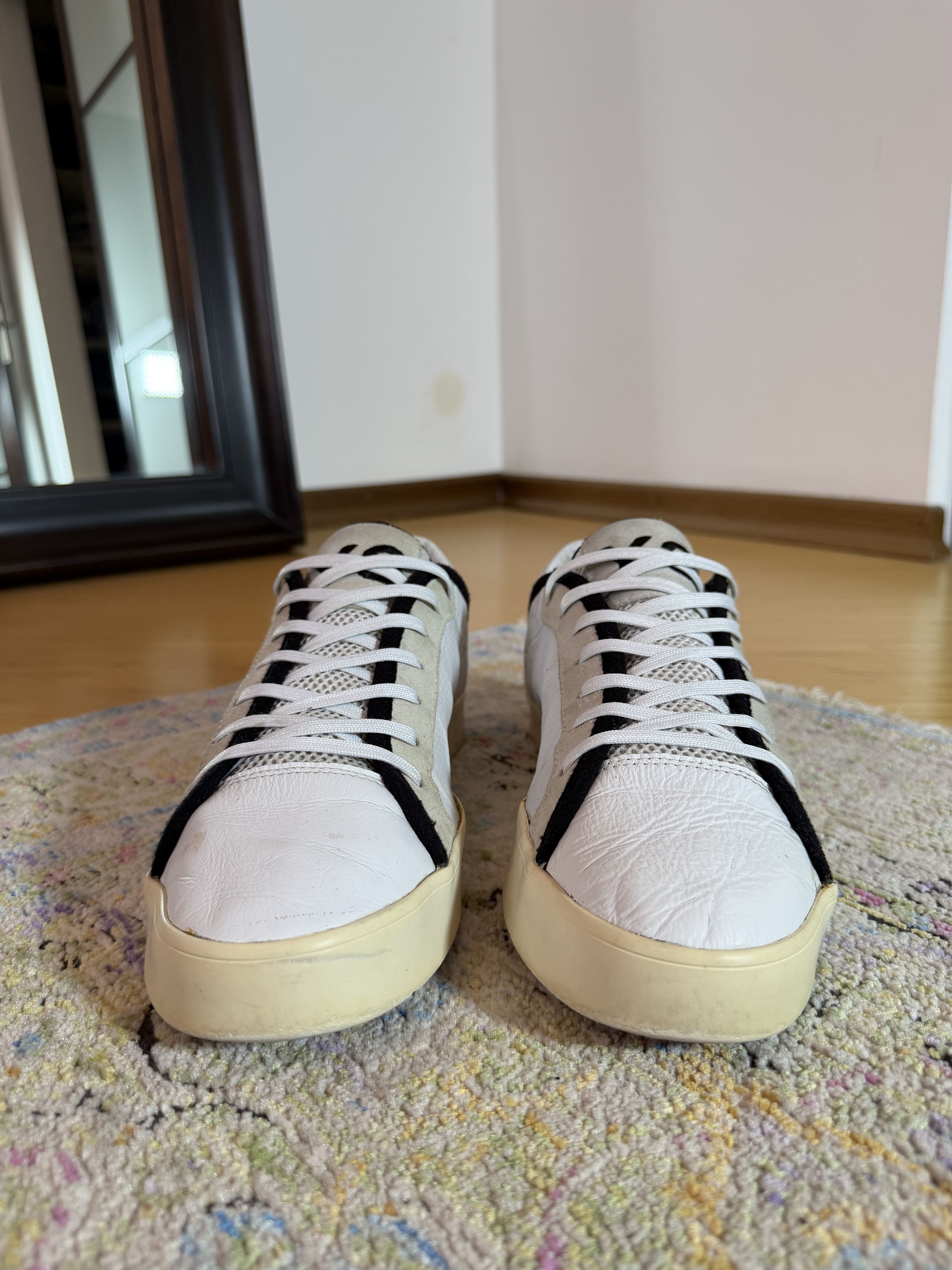 Adidas × Y-3 Y-3 Laver Low Top Sneakers Size US 10.5 / EU 43-44 - 4 Thumbnail