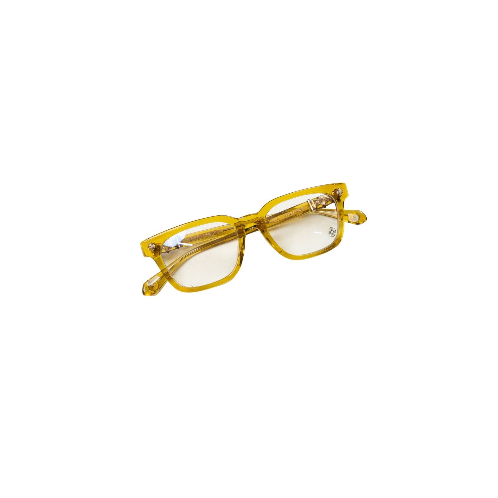 Chrome Hearts Cox Ucker Yellow Glasses Size ONE SIZE - 1 Thumbnail