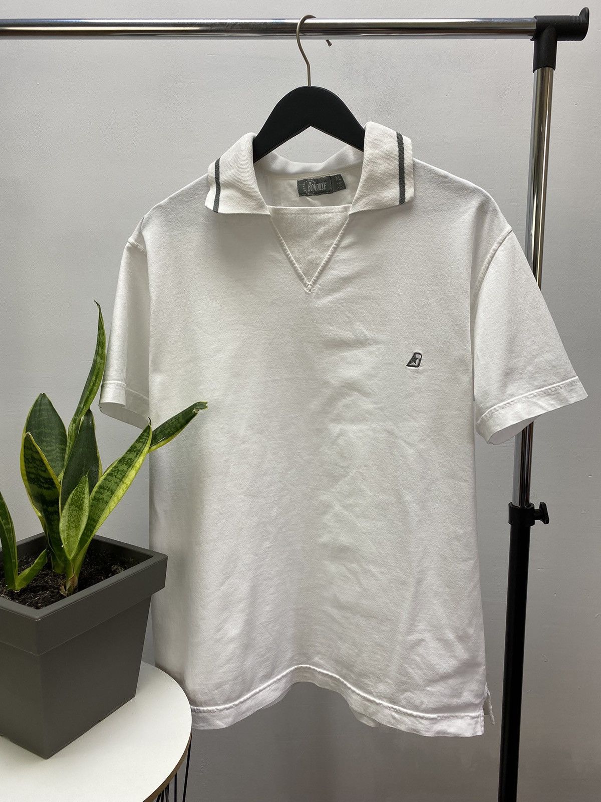 Boneville × Stone Island × Vintage Vintage Boneville Massimo Osti Polo Rare Streetwear Size XL Size US XL / EU 56 / 4 - 1 Thumbnail