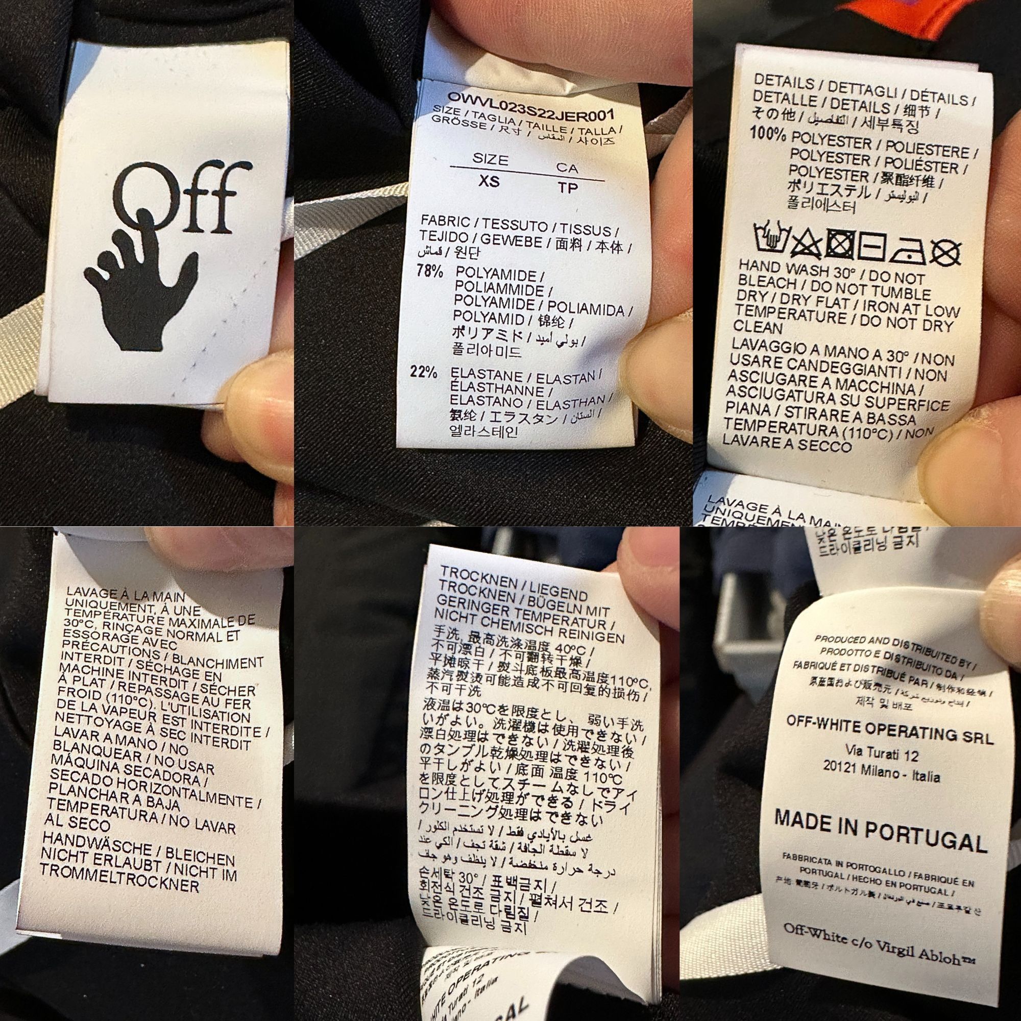 Off-White Off-White c/o Virgil Abloh Athleisure Logo-Band Track Jacket Size XS / US 0-2 / IT 36-38 - 10 Thumbnail
