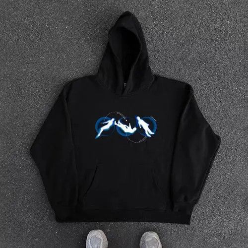 VIBE Vintage Hip Hop Personalized Printed Hooded Sweatshirt Size US XL / EU 56 / 4 - 5 Thumbnail