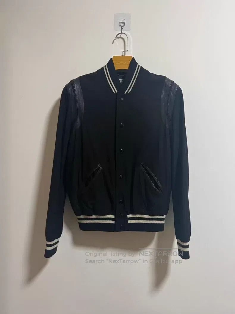 Saint Laurent Paris Saint Laurent Paris Black Samurai Baseball Jacket i Size US S / EU 44-46 / 1 - 1 Thumbnail