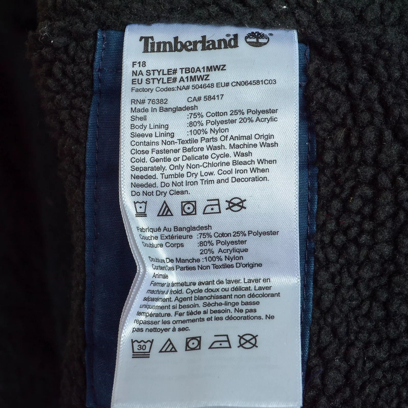 Timberland Women S Jacket Corduroy Padded Coat Waistcoat Windbreaker Size S / US 4 / IT 40 - 2 Thumbnail