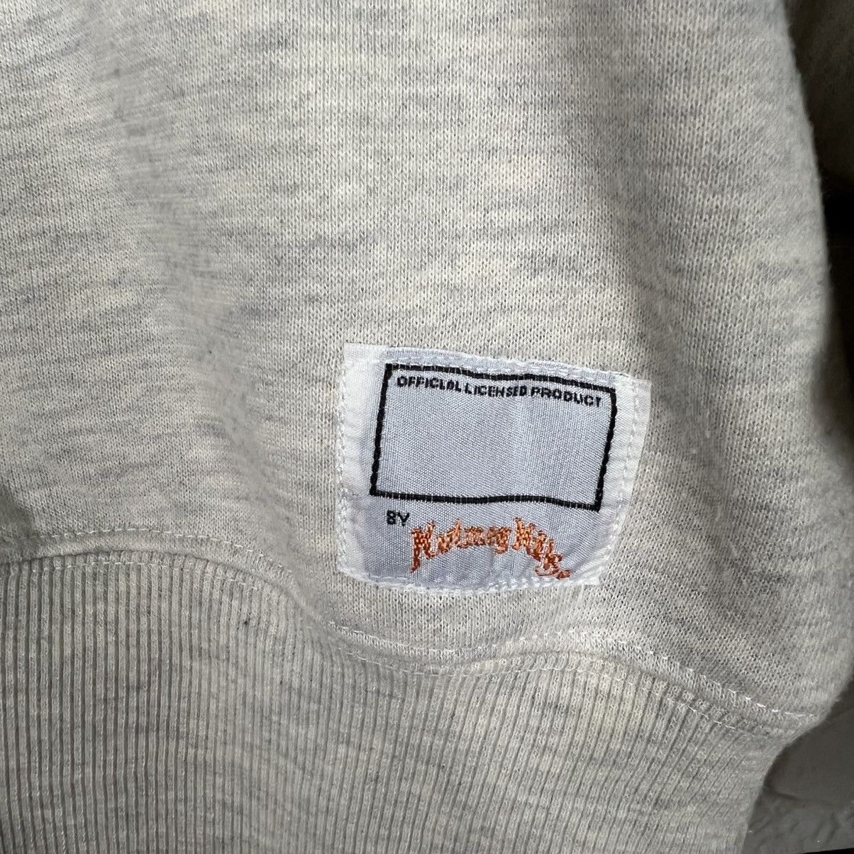 Nutmeg NUTMEG MILLS Embroidery Big Logo Crop Sweatshirt #4081-C185 Size ONE SIZE - 8 Thumbnail