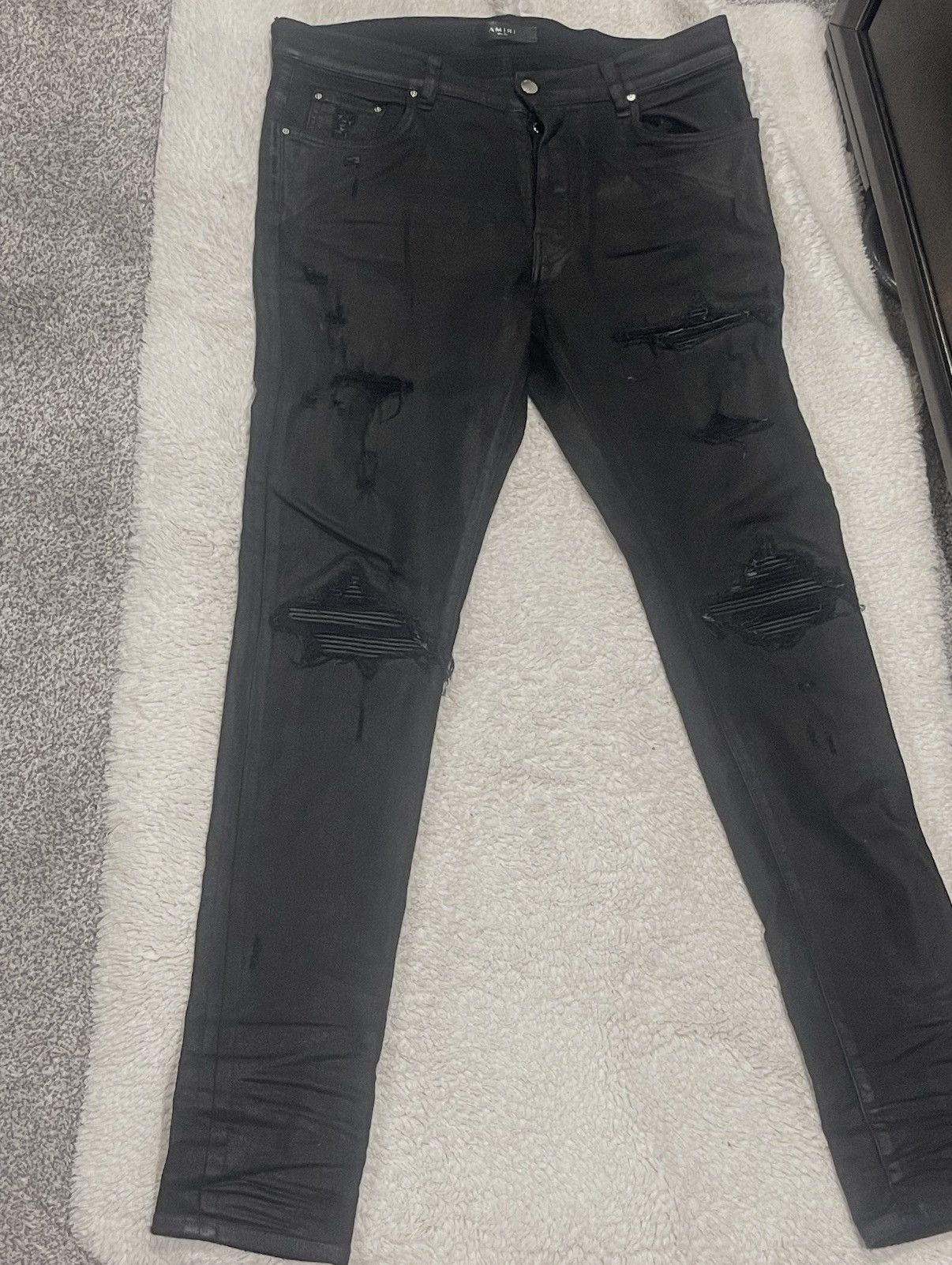 Amiri Amiri wax denim Size US 34 / EU 50 - 1 Thumbnail