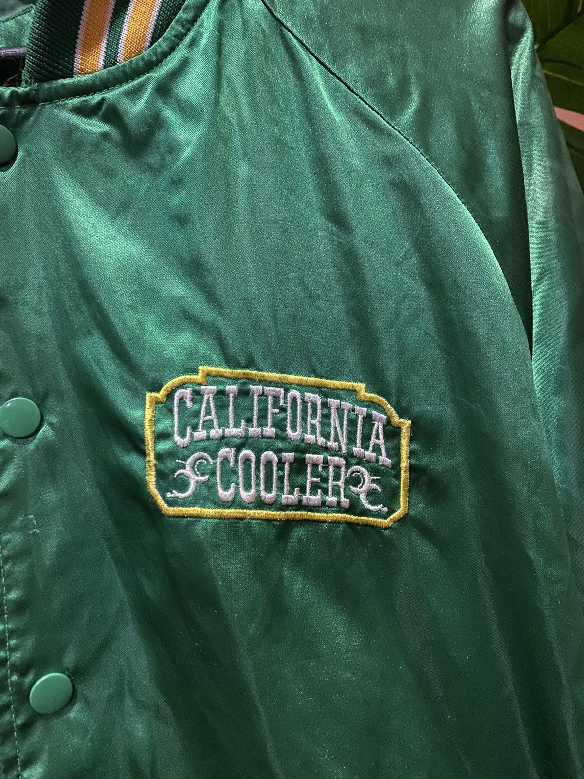 Vintage Vintage California Cooler Satin Bomber Jacket80s Style Retro Size US XL / EU 56 / 4 - 6 Thumbnail
