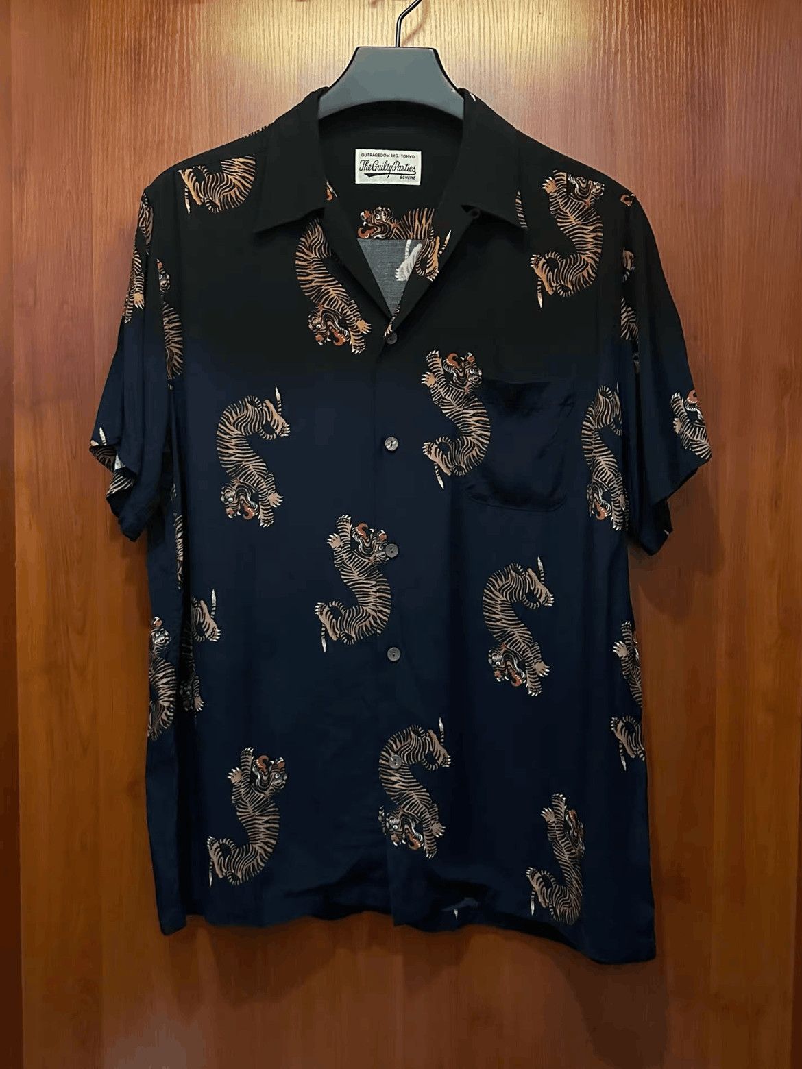 Wacko Maria Wacko Maria Wacko Maria Tiger Pattern Hawaii Shirt-2506 Size US XL / EU 56 / 4 - 1 Thumbnail