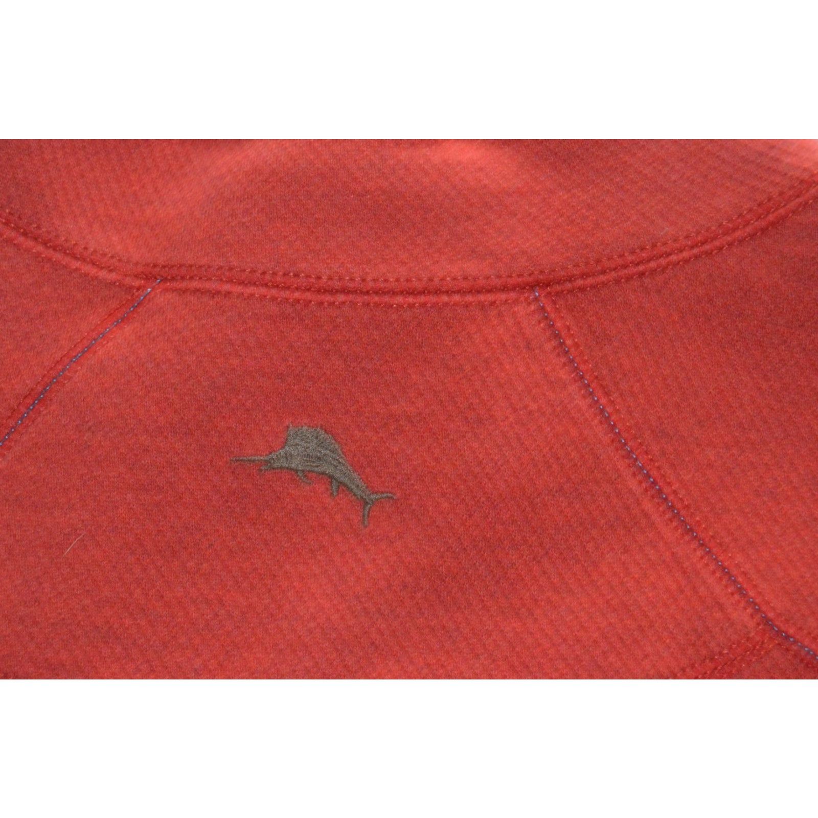 Tommy Bahama Tommy Bahama Reversible Sweater Men's XL Orange Brown Pullover 1/4 Zip Size US XXL / EU 58 / 5 - 7 Thumbnail