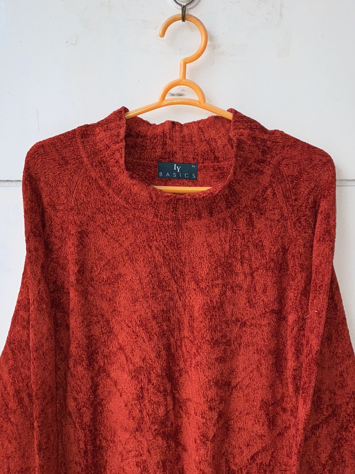 Yohji Yamamoto IY BASICS Red Sweater Size US M / EU 48-50 / 2 - 8 Thumbnail