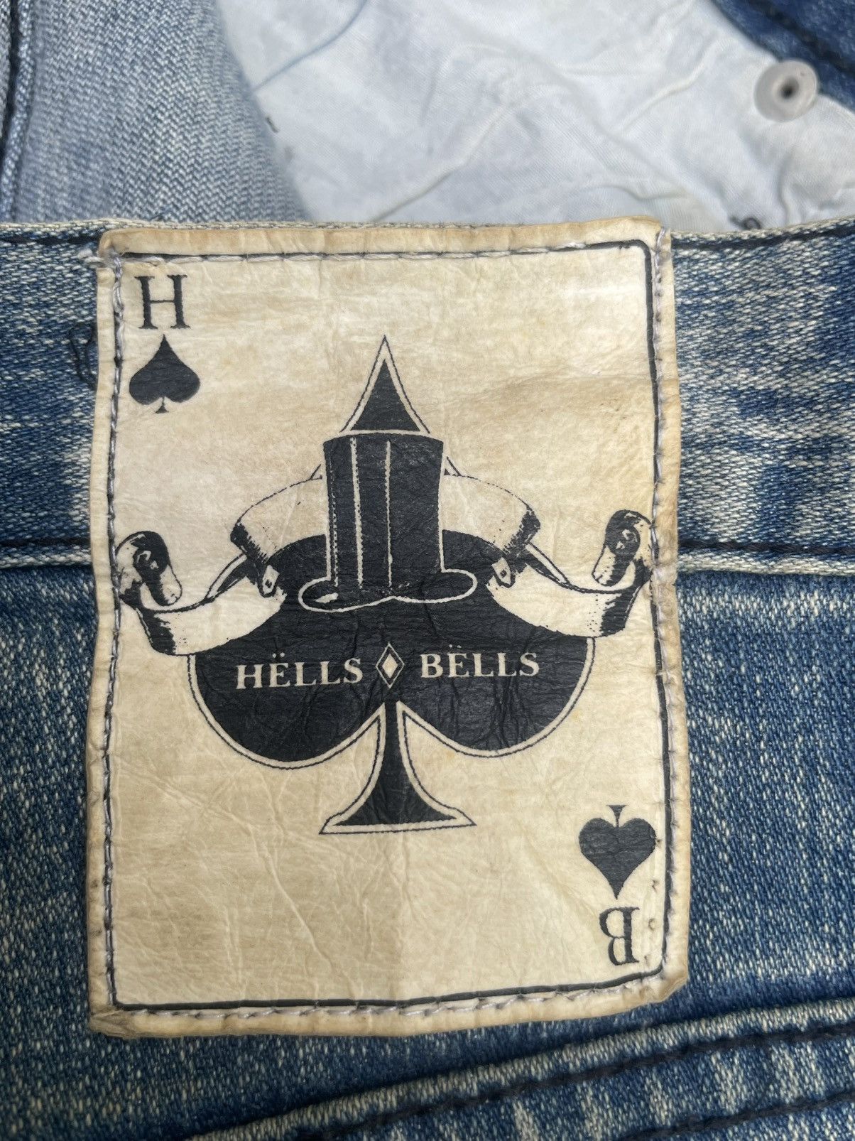 Designer × Hells Bells Hells Bells Distresed Denim Size US 32 / EU 48 - 15 Thumbnail