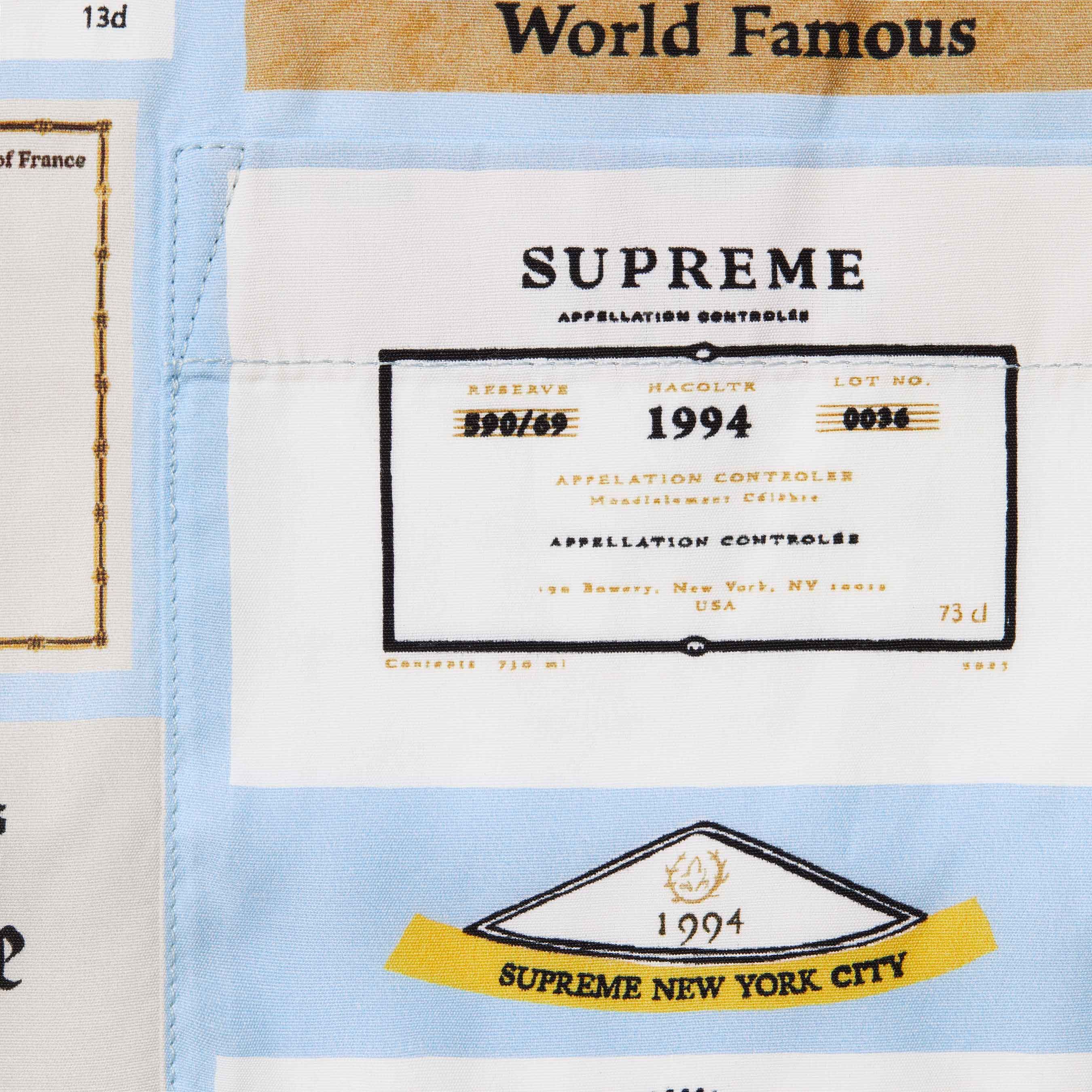 Supreme Supreme Label Shirt Size US S / EU 44-46 / 1 - 3 Thumbnail