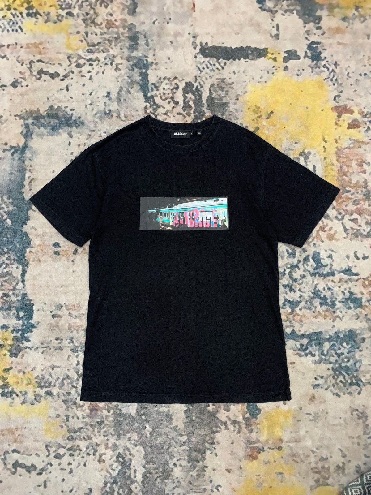 Xlarge Bundling Xlarge Throw Up Graffiti in Train Tshirt Size US L / EU 52-54 / 3 - 6 Thumbnail