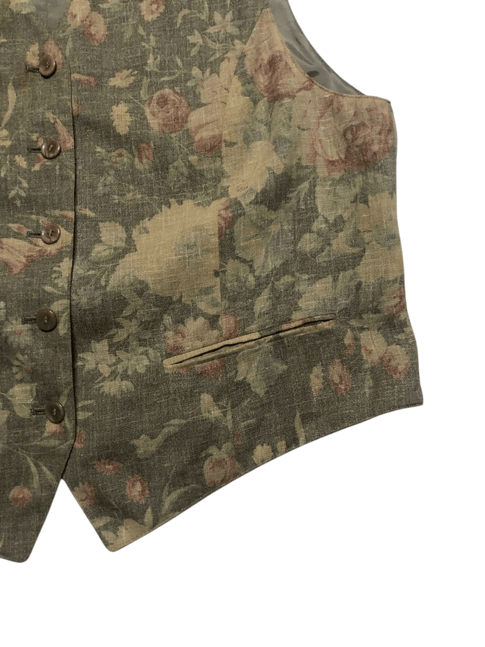 Burberry Vintage Burberrys Vest Florals Rare Design Made in Italy Size US M / EU 48-50 / 2 - 4 Thumbnail