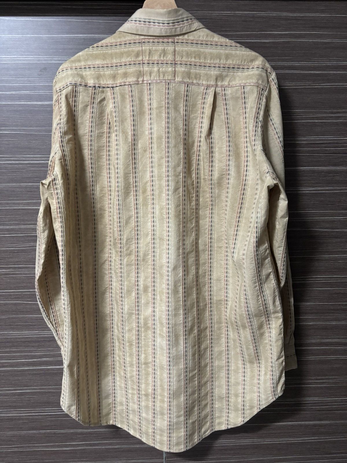 Uma Wang Uma Wang Brown Cotton Shirt Size US M / EU 48-50 / 2 - 2 Thumbnail
