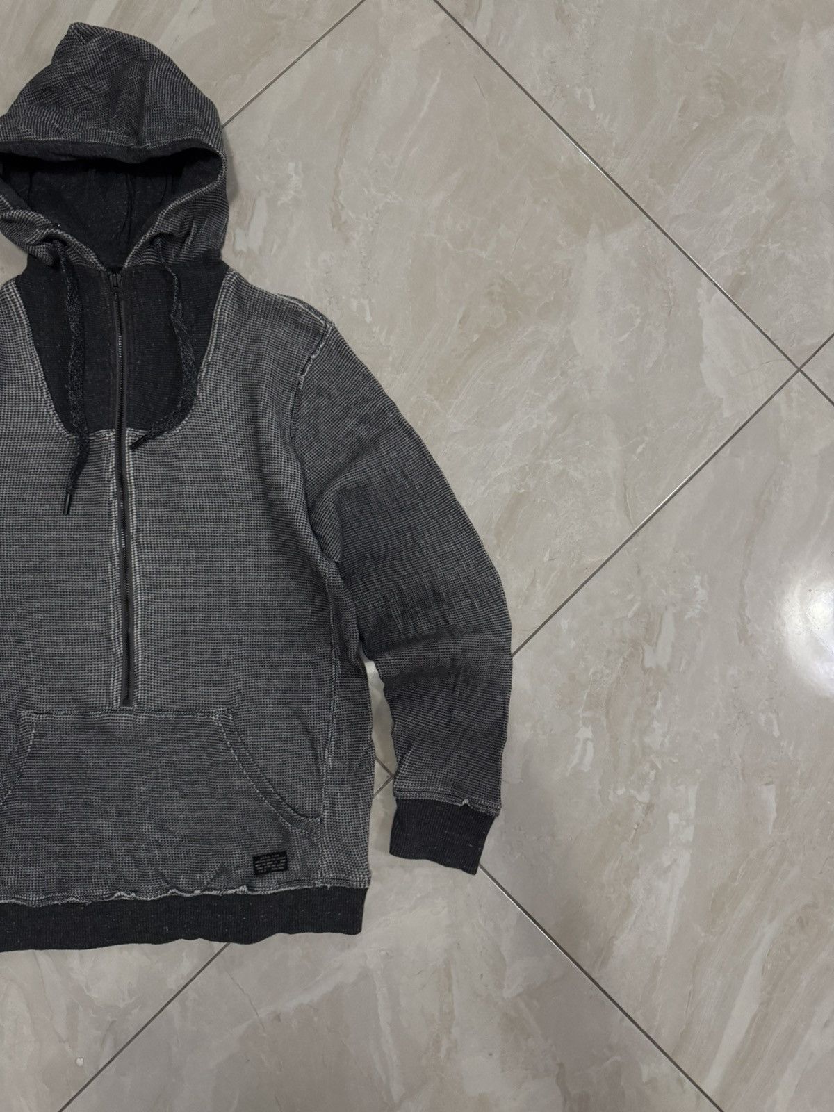 Diesel × Vintage 💥CRAZY AVANT-GARDE DIESELFADED ZIP HOODIE Size US M / EU 48-50 / 2 - 2 Thumbnail
