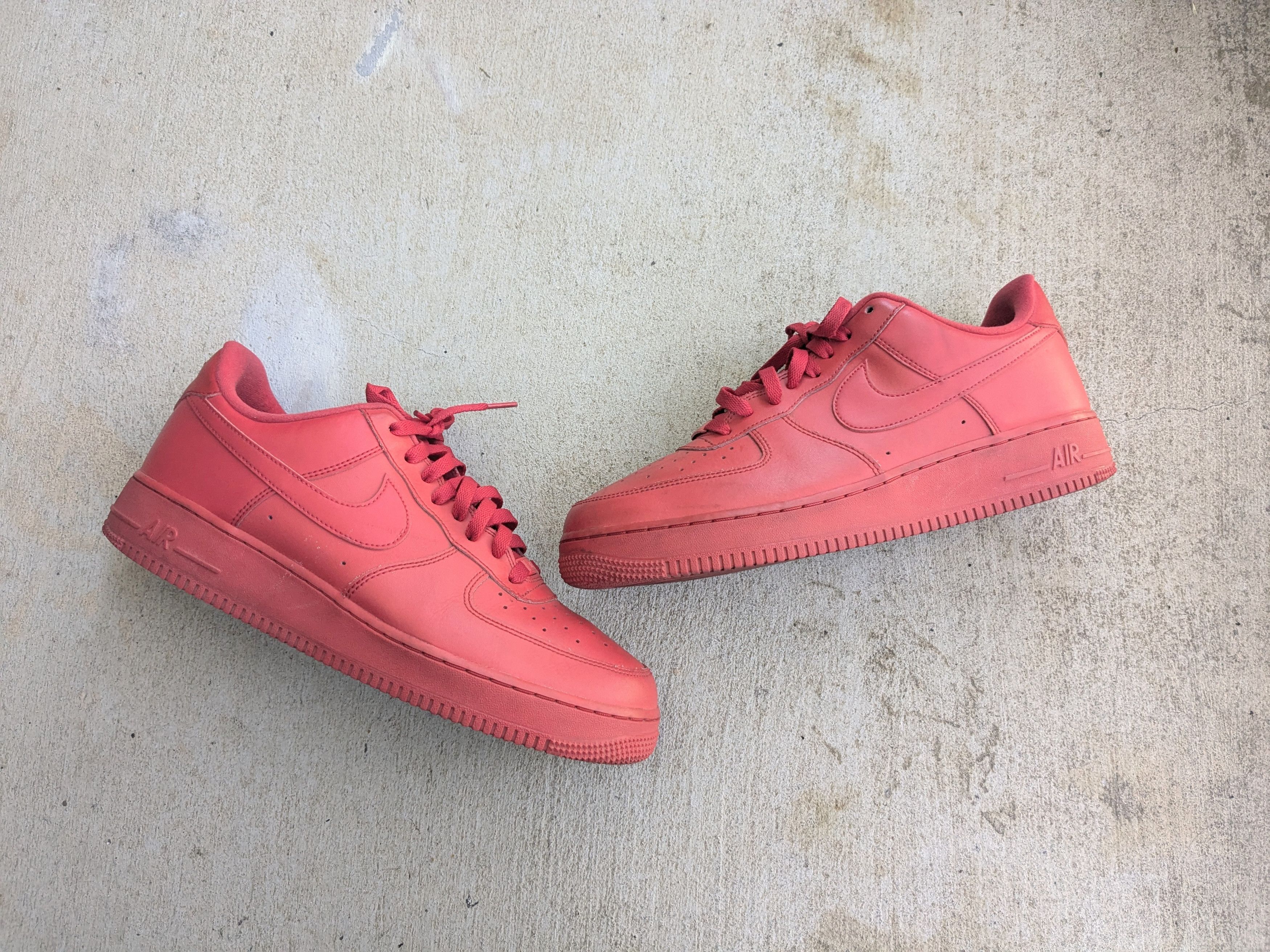 Nike Nike Air Force 1 Low Tripe Red 11 Leather Size US 11 / EU 44 - 1 Thumbnail