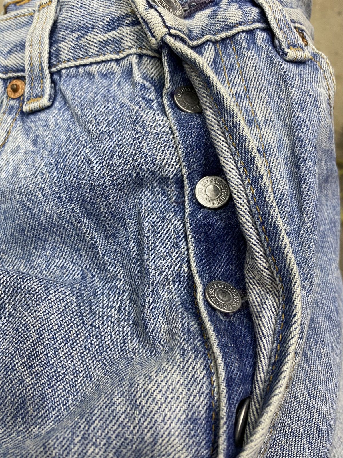 Jean × Levi's × Vintage rare levis 501 USA blue jeans pant Size US 28 / EU 44 - 9 Thumbnail