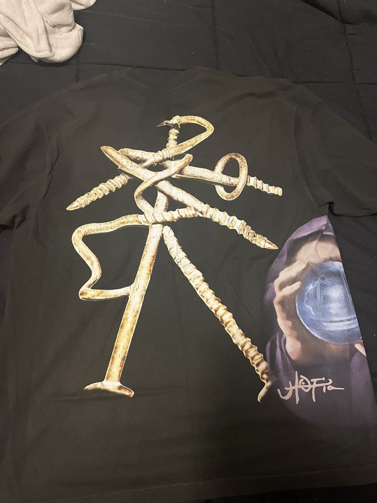 Travis Scott Utopia Screwed tee Size US XL / EU 56 / 4 - 2 Thumbnail